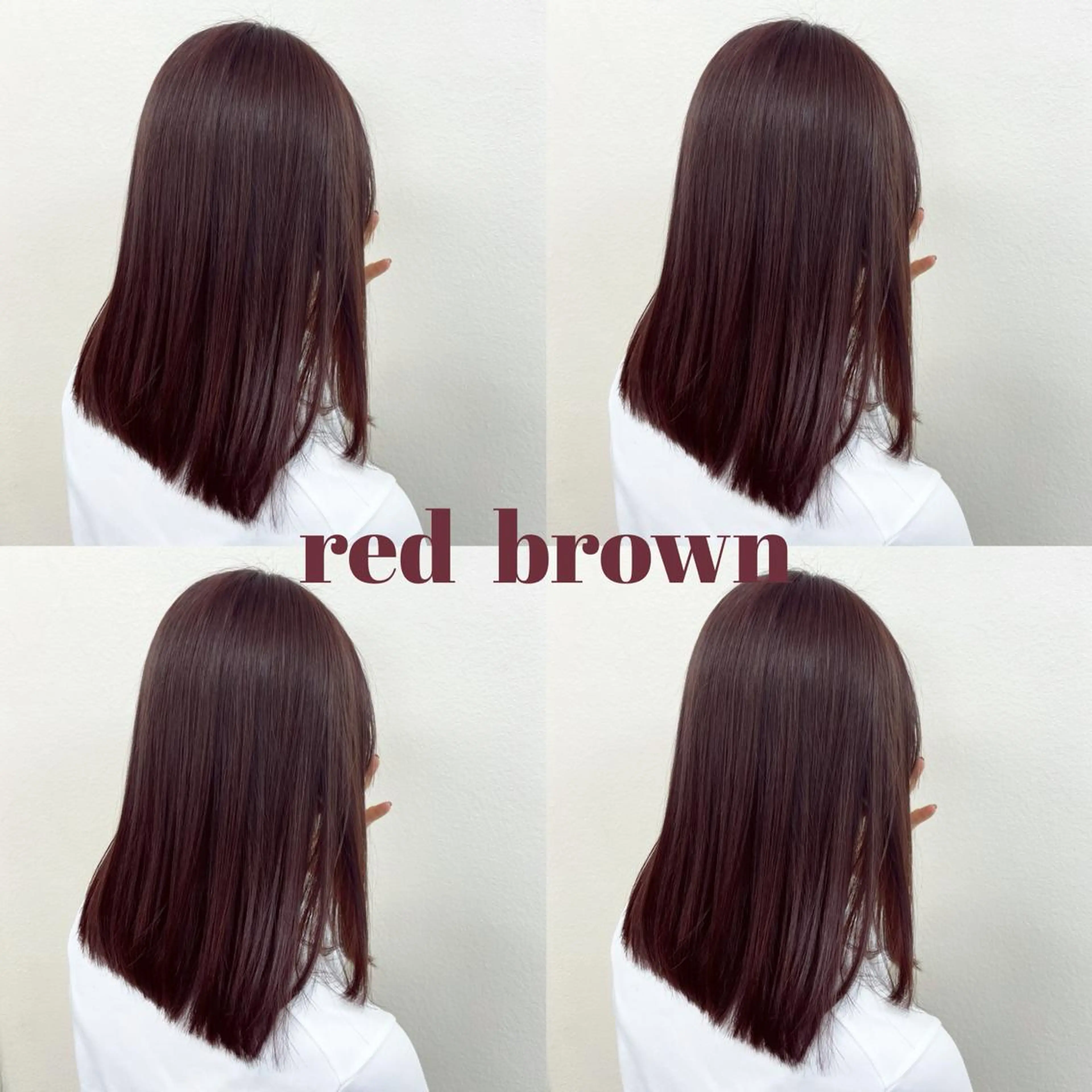 ミディアム カラー 韓国ヘア🇰🇷🎀 みきのヘアスタイル