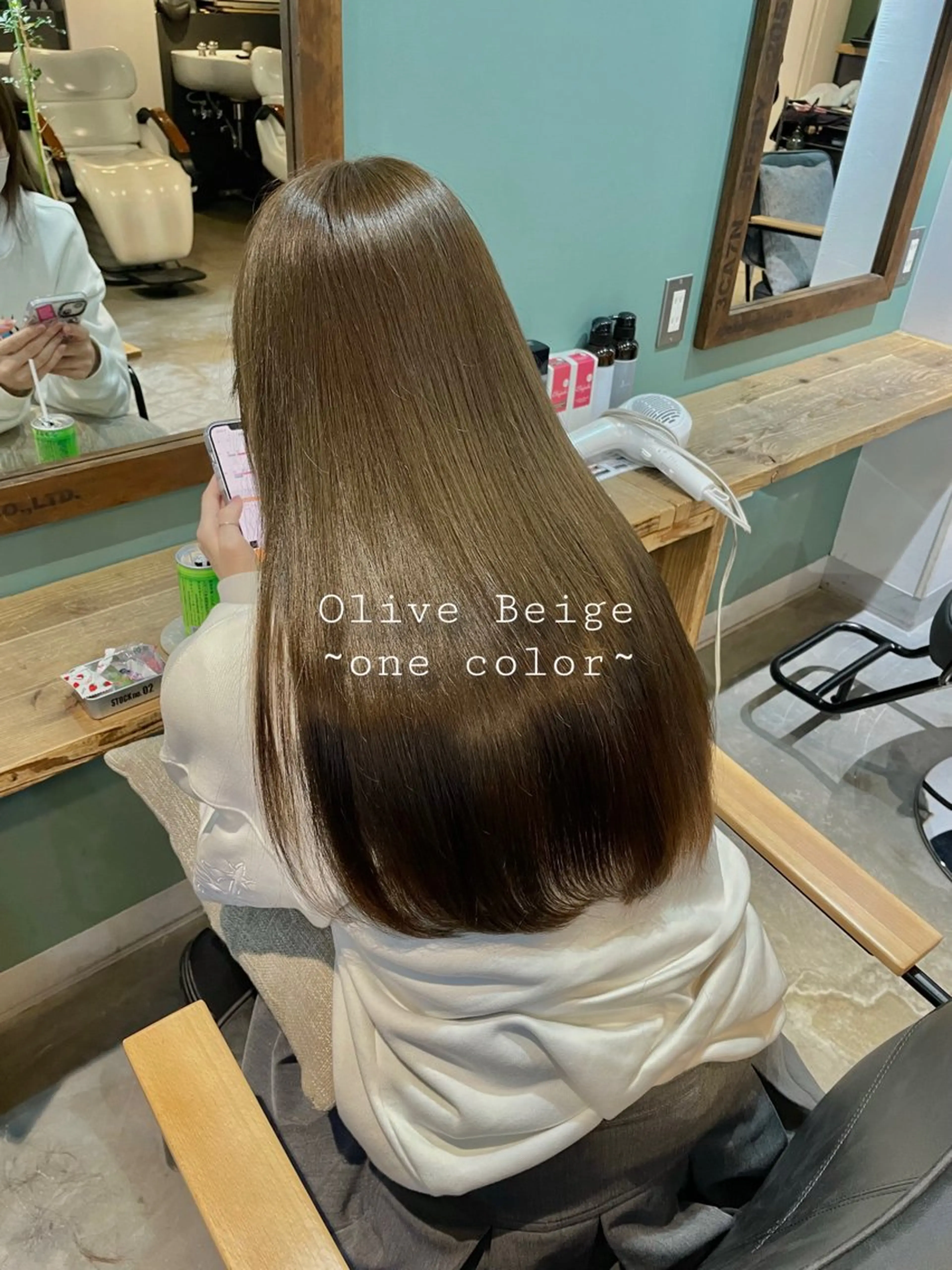 カラー Palio by collet所属・ブリーチなしカラー/ 髪質改善/田中優のヘアスタイル