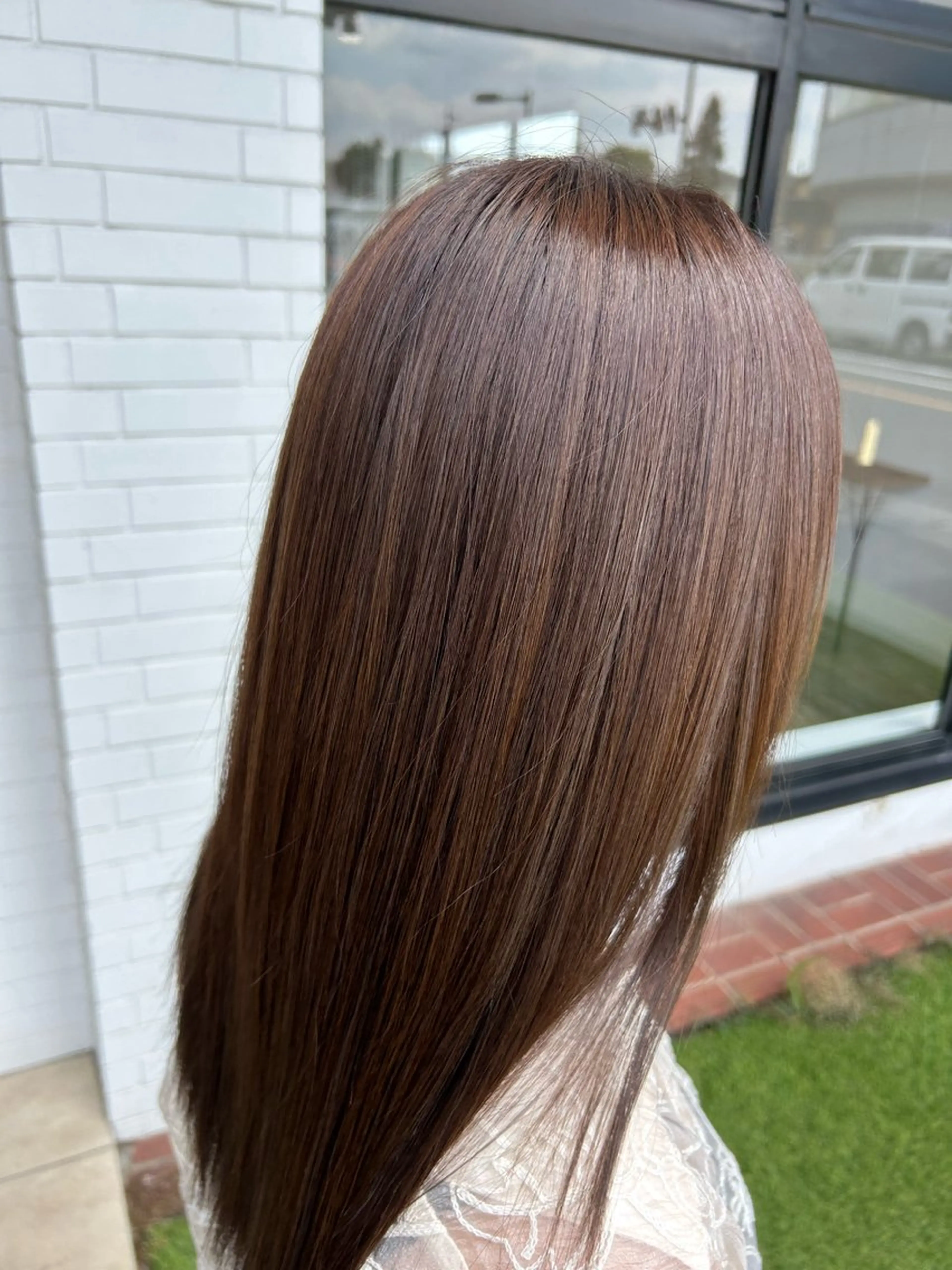 セミロング トリートメント カット ヘアカラー Hairsalon&Eyelash STORY富木島店所属・高木 瑶子のヘアスタイル