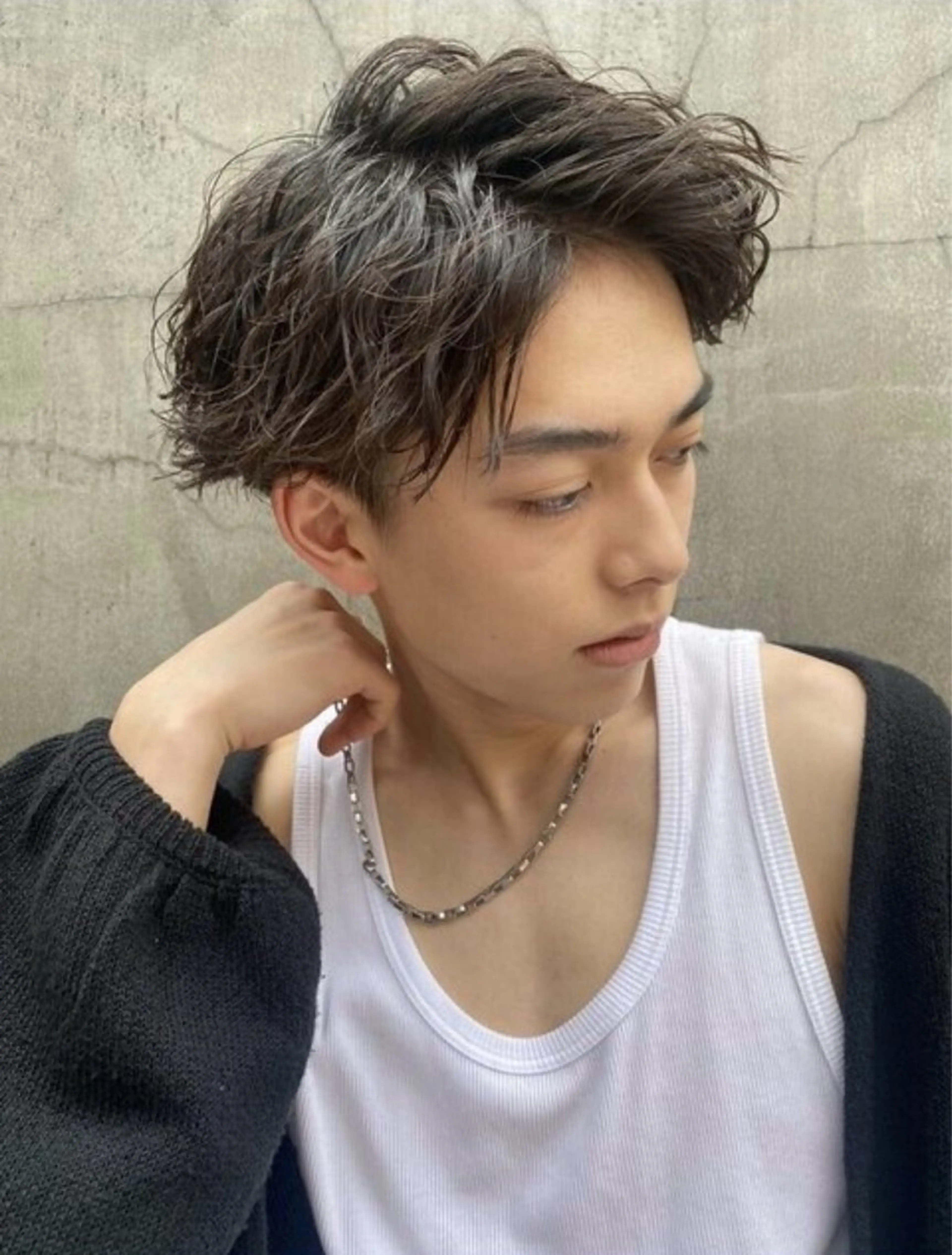 メンズ カット パーマ 𝘕𝘰𝘯 /メンズカットのヘアスタイル