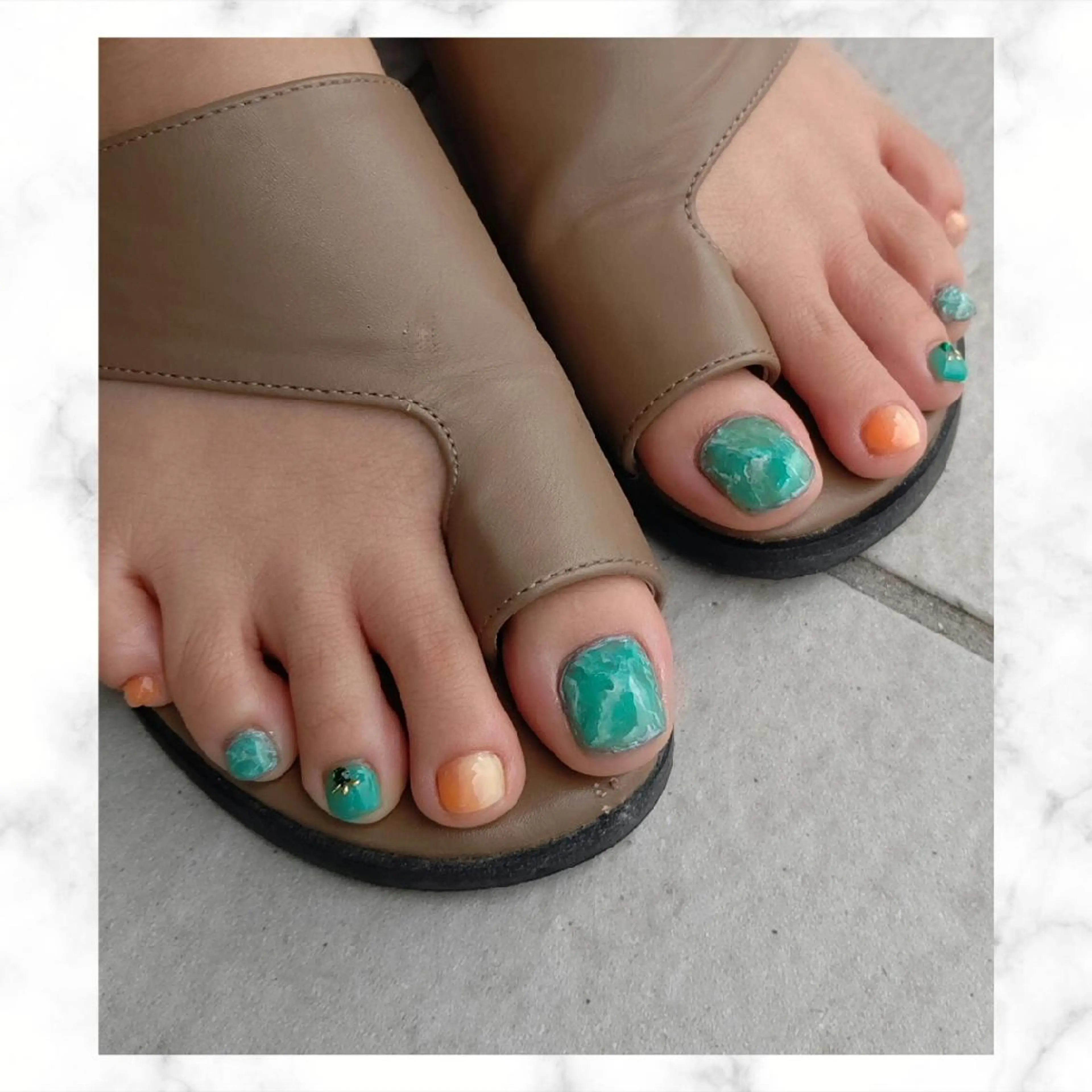 ネイル 大理石ネイル(マーブル) nail salon  nanaのネイルデザイン