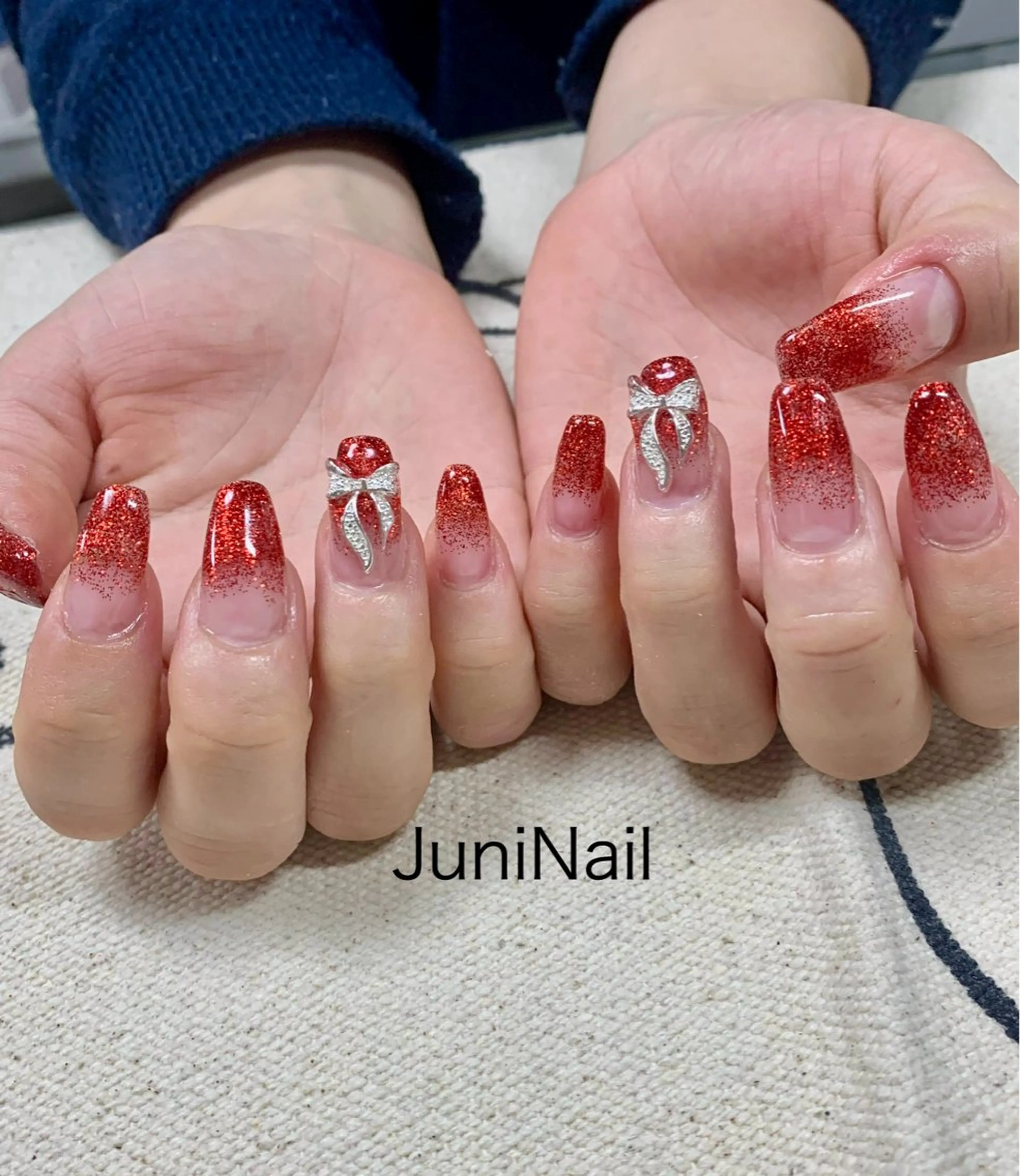 ネイル クリアネイル 成人式 氷ネイル・うるうるネイル 韓国ネイル ミラーネイル ハンドネイル JuniNail 주니네일🇰🇷suのネイルデザイン