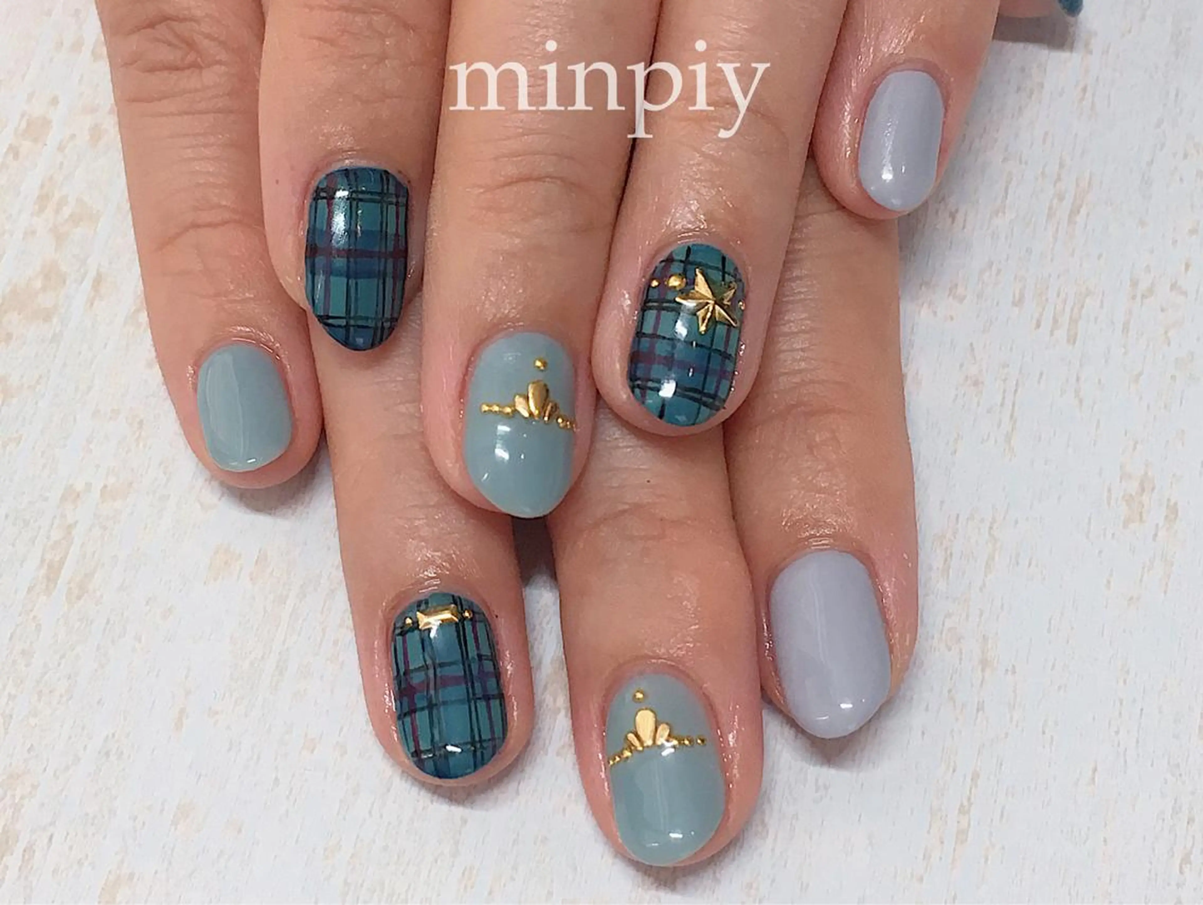 ネイル 𖡼 yumenoのネイルデザイン