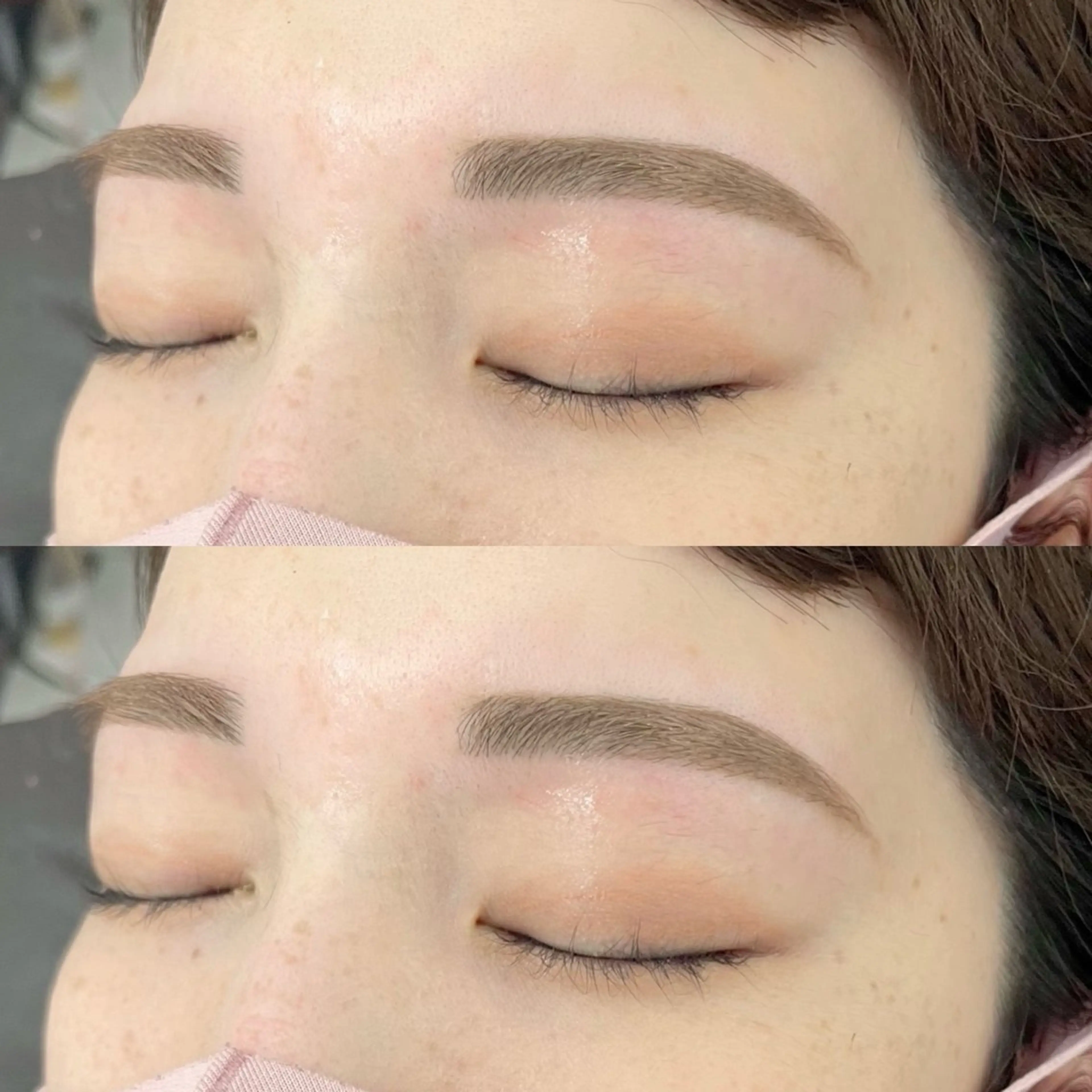 眉毛WAX🍒メイク仕上げ🍒の写真