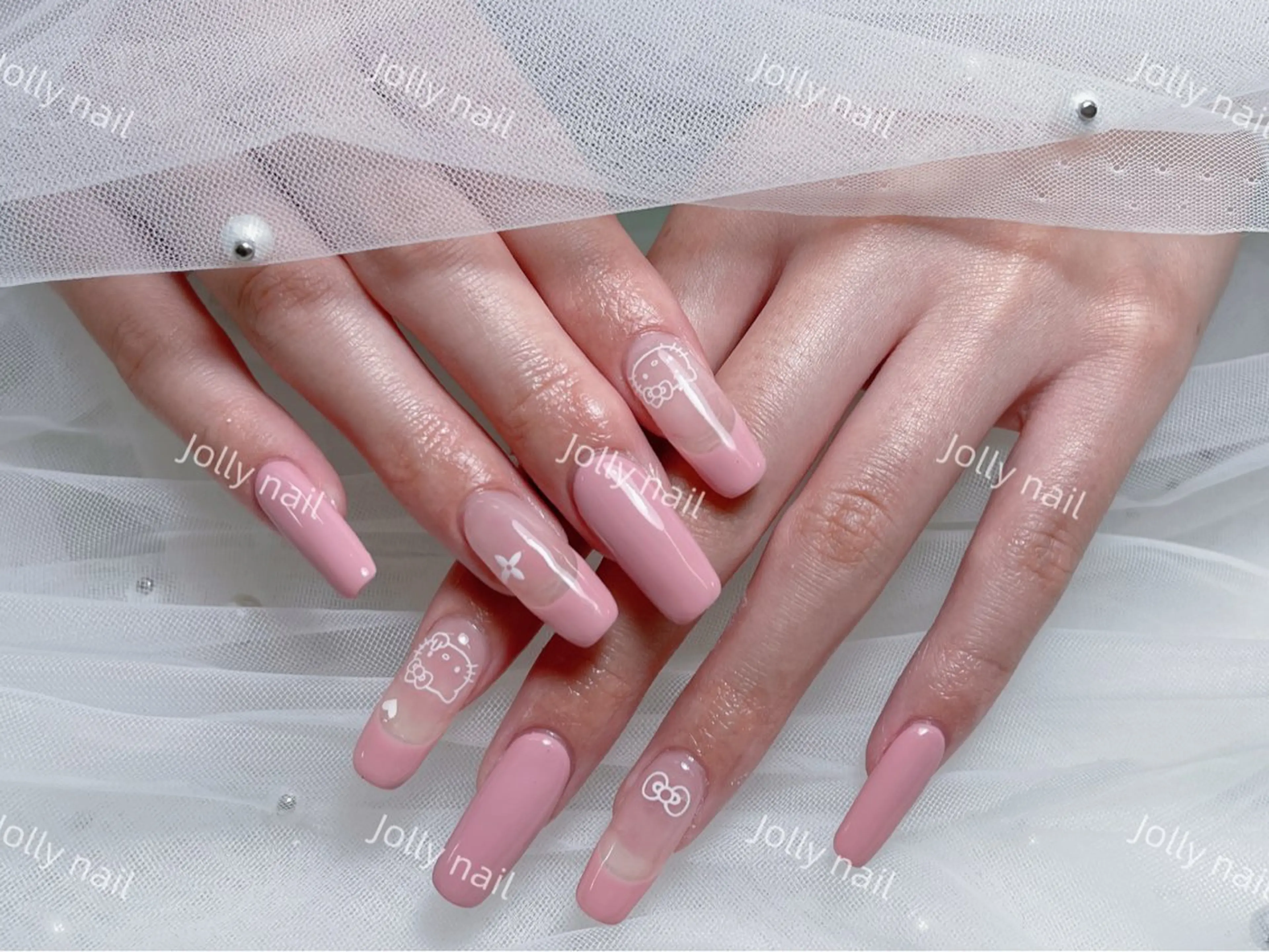 ネイル Jolly Nail Salon ジェル＆長さ出し専門所属・ア ヤのネイルデザイン