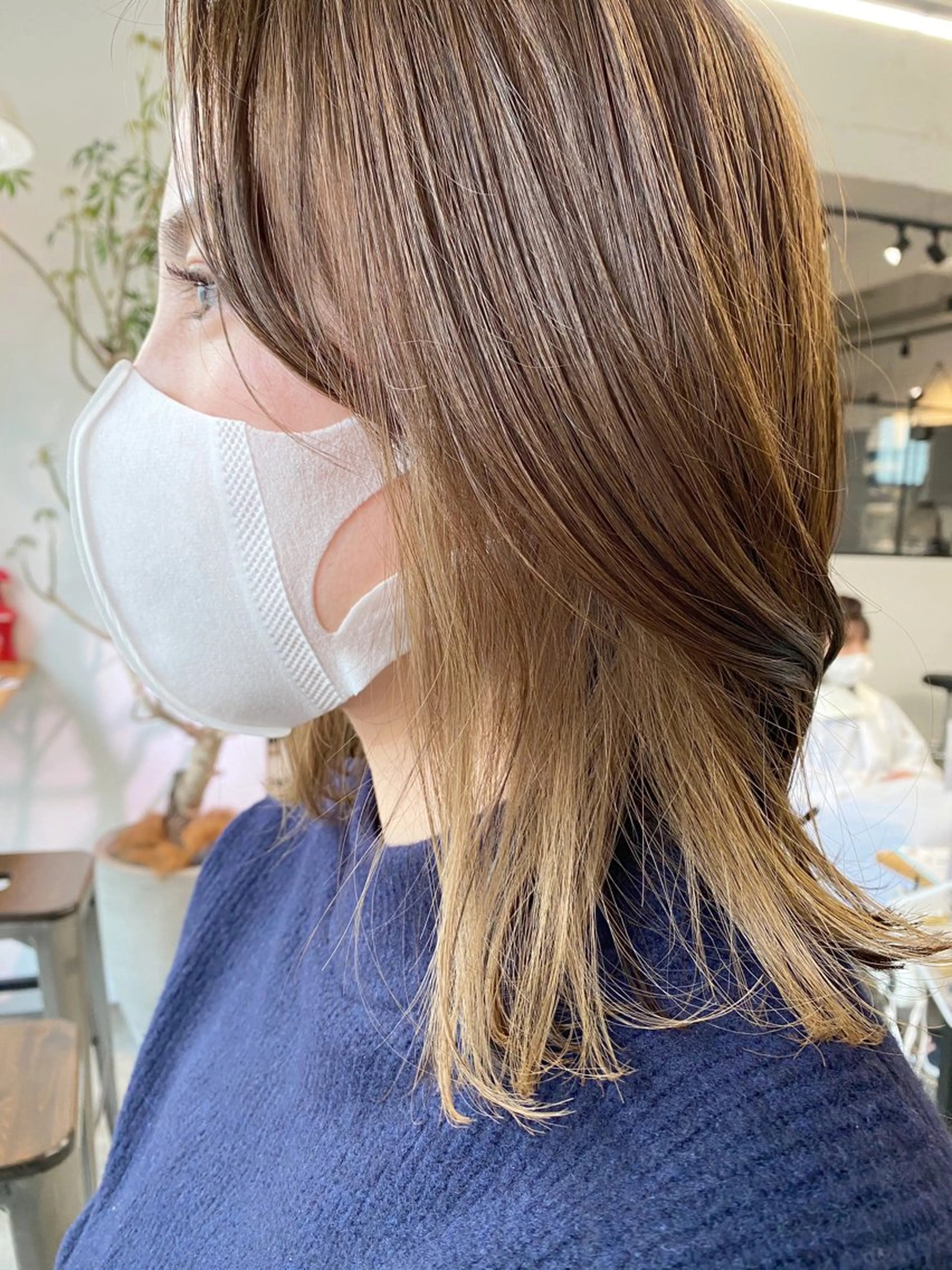 ミディアム カラー ベージュカラー 艶髪🌟髪質改善✨ Zinaヤマダ チサのヘアスタイル