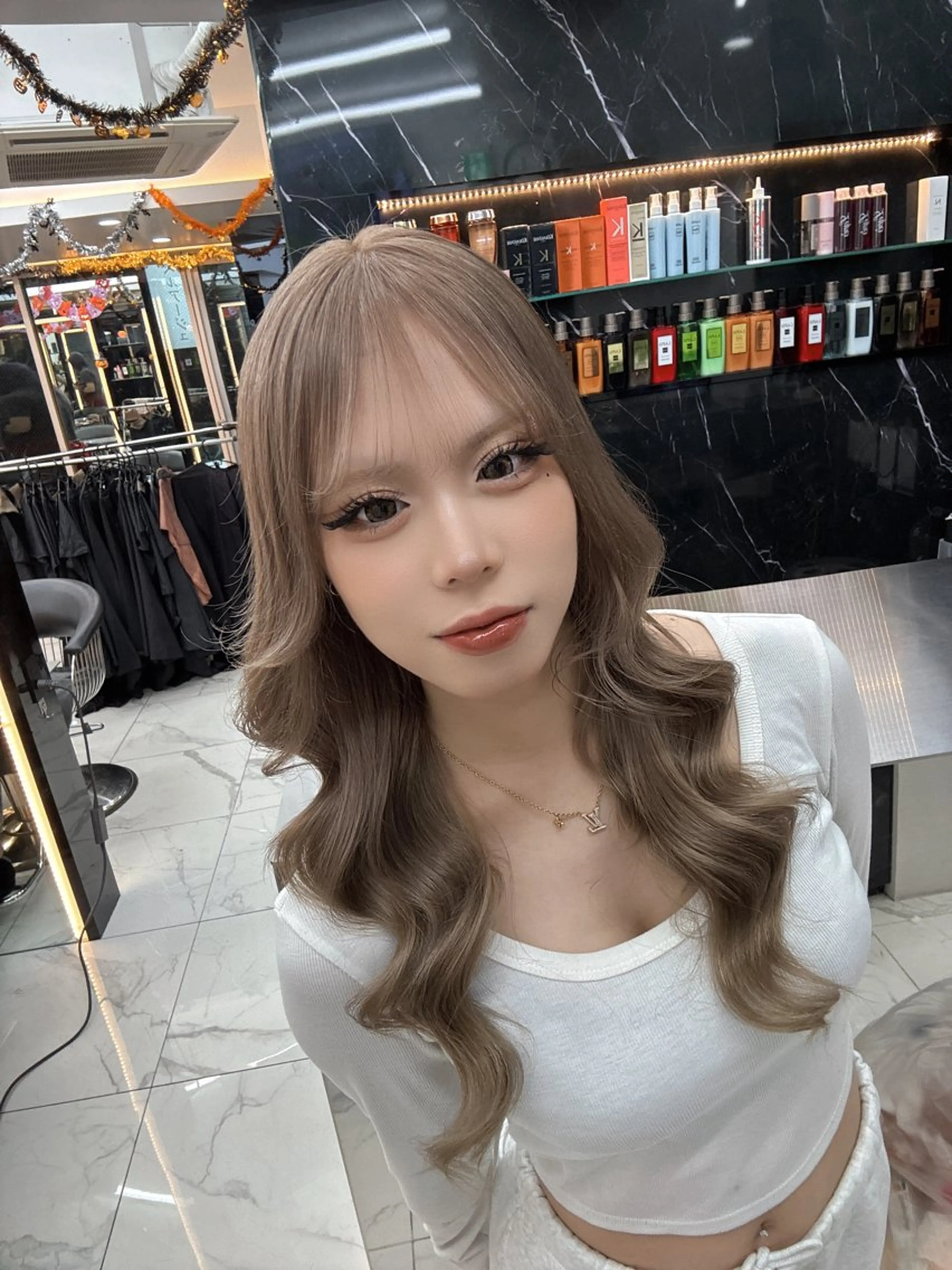 ロング カラー Lapis渋谷本店 Rikoのヘアスタイル