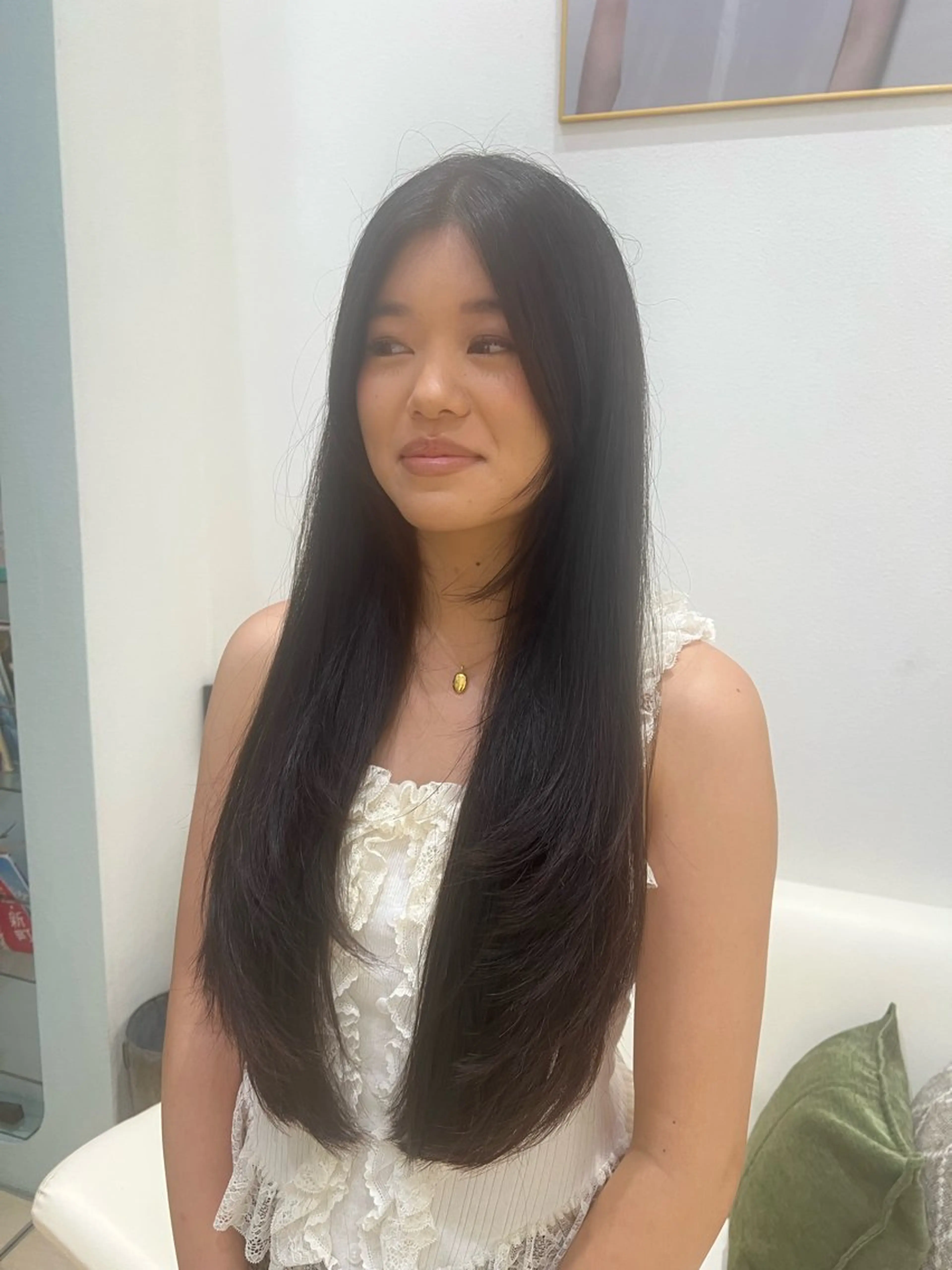 ミディアム カラー カット 堀井 凌平のヘアスタイル