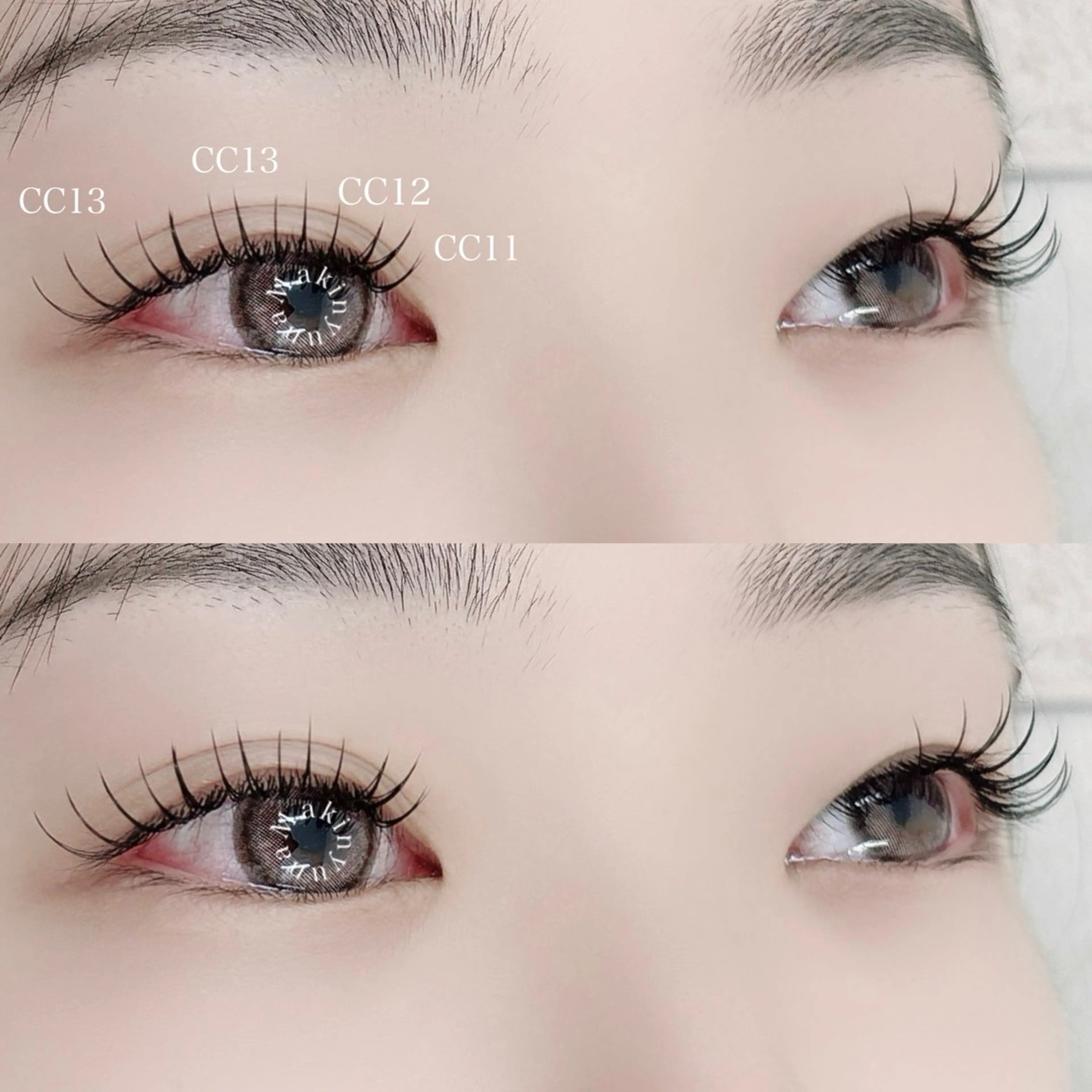 マツエク・マツパ マツエク EYE405河原町店所属・牧野 由奈のマツエク・マツパデザイン