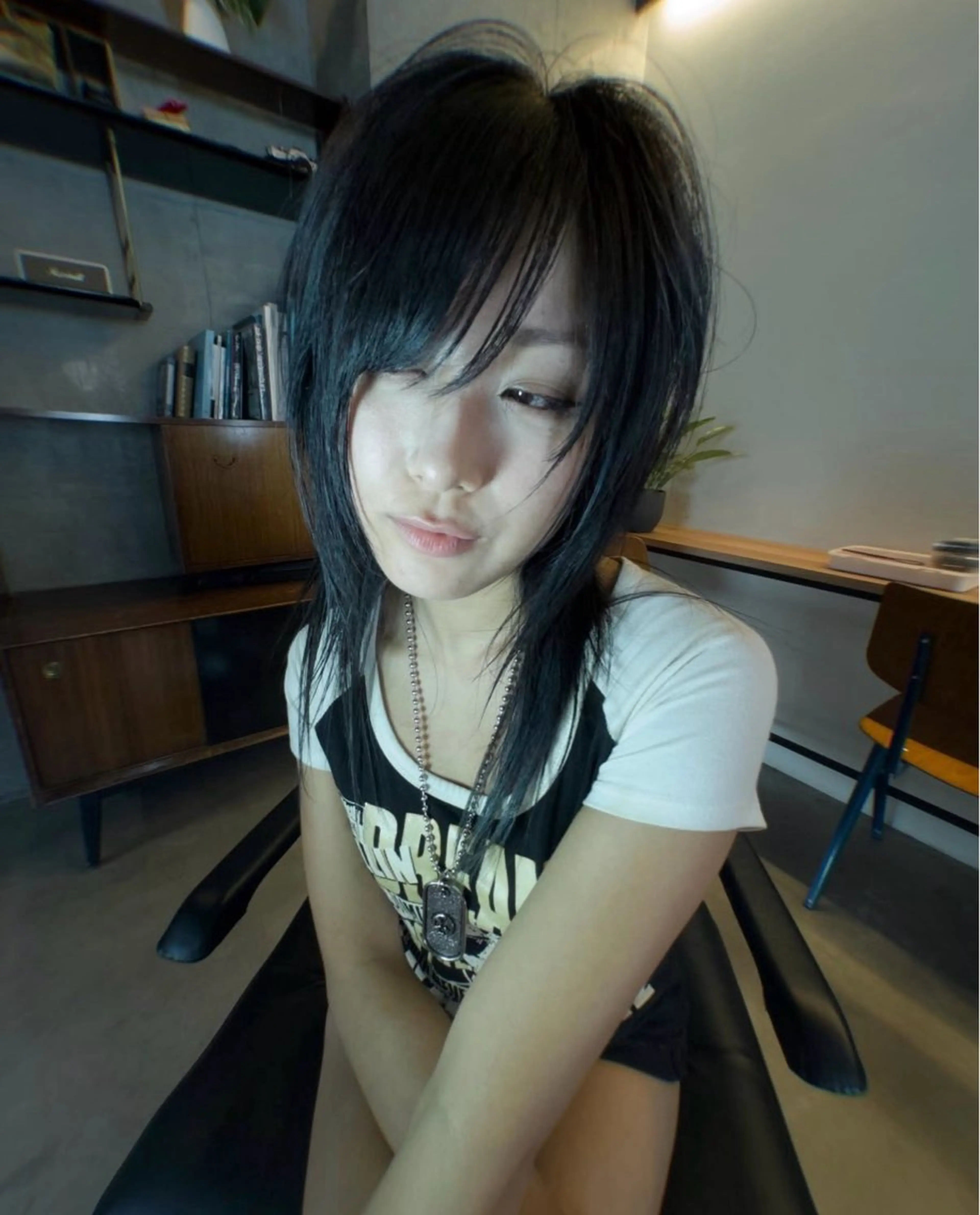 セミロング カラー 黒髪 🫧カラーモデル募集 🫧Hiyuのヘアスタイル