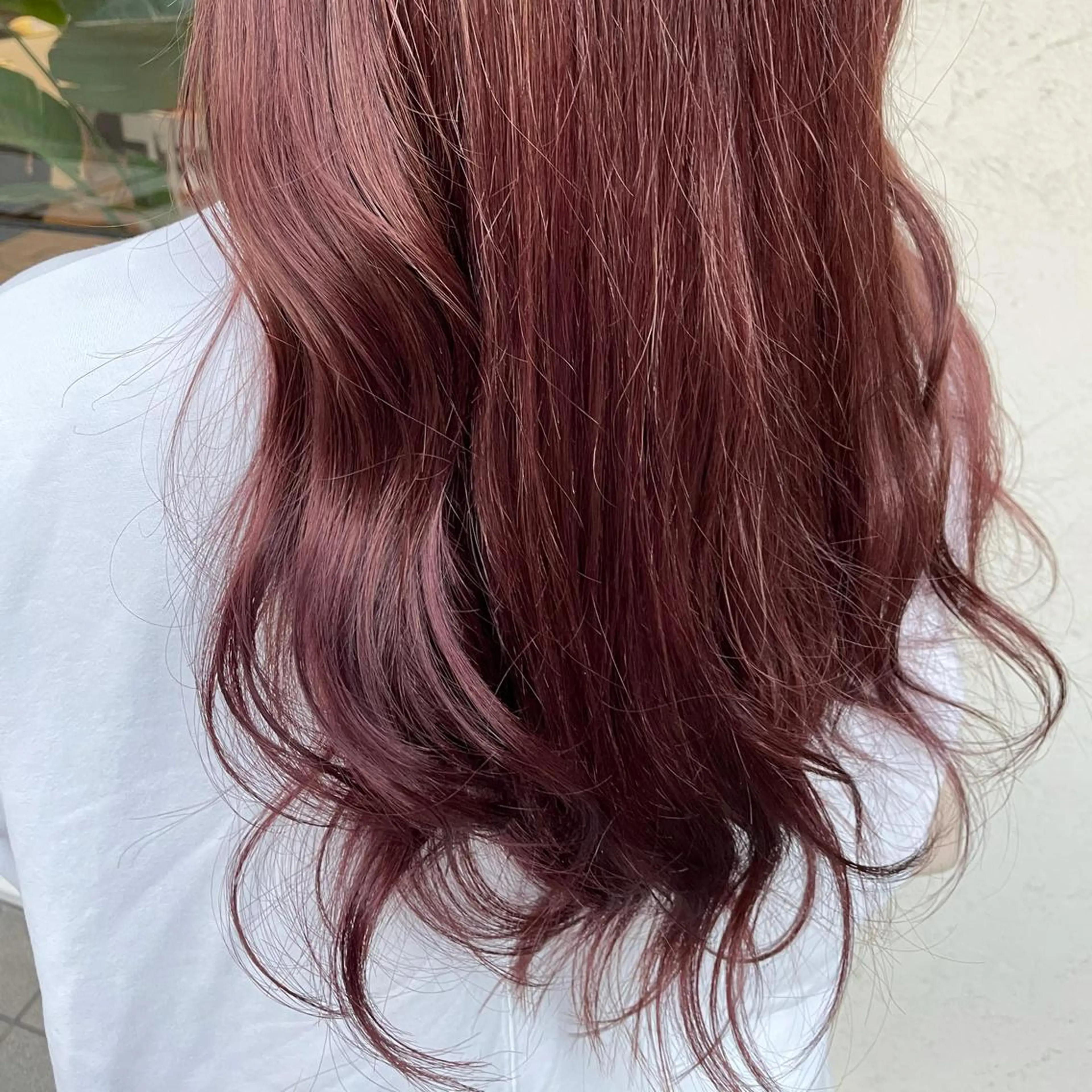 ロング カット ヘアカラー トリートメント しもかわ かほのヘアスタイル