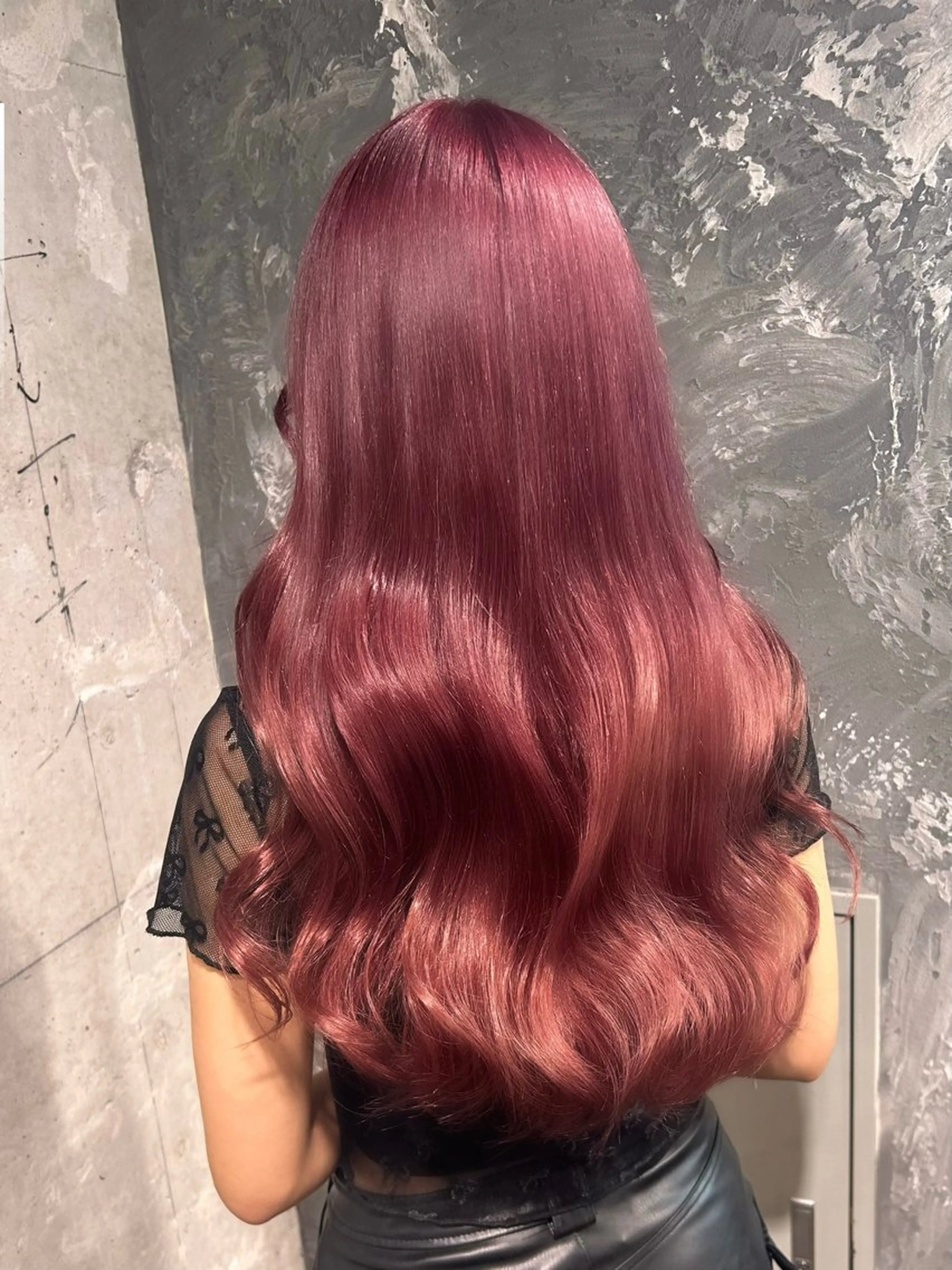 ロング カラー IS所属・横浜美容室/透明感 カラー/レイヤーのヘアスタイル