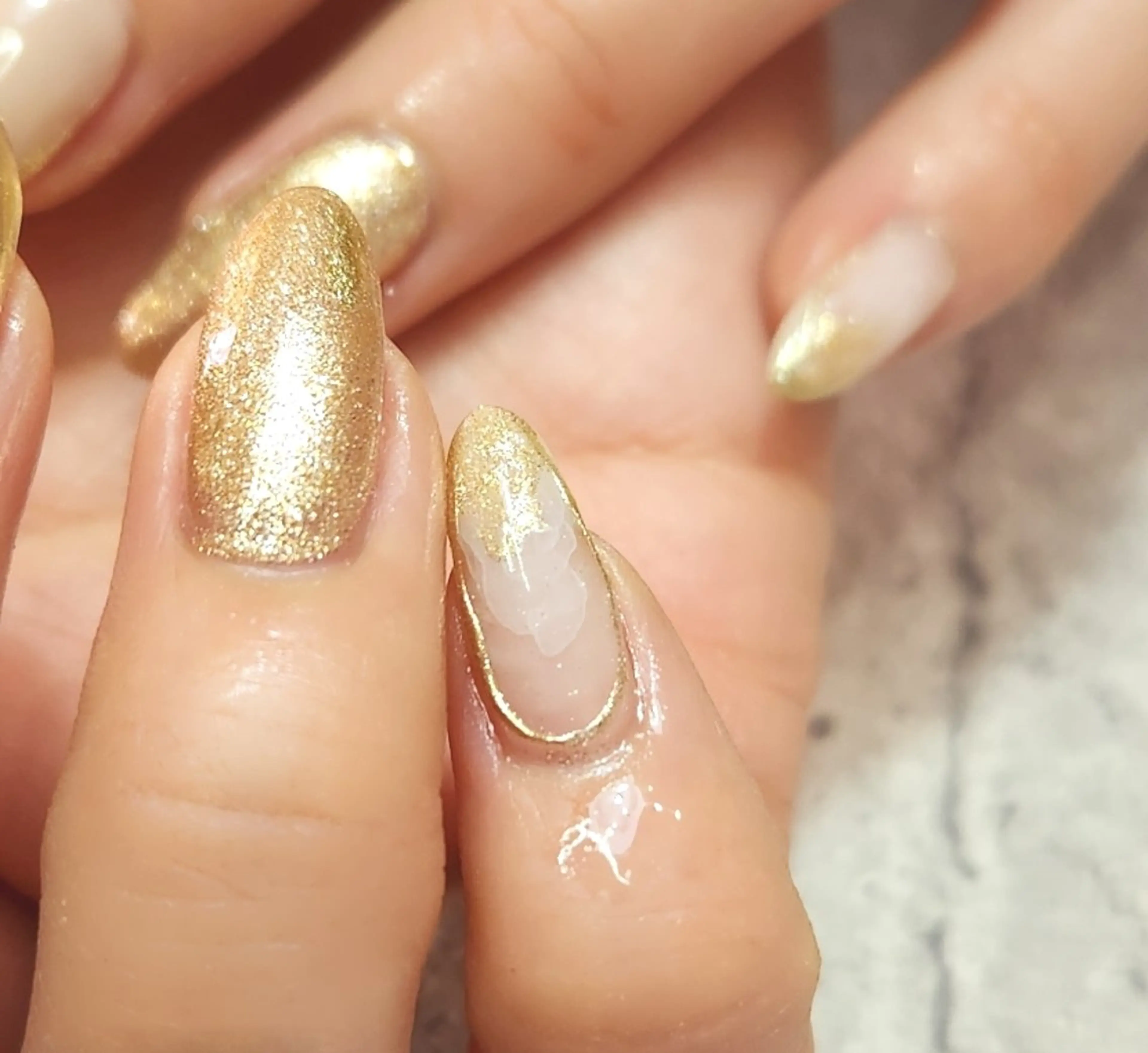 ネイル アートネイル ミラーネイル ニュアンスネイル   BENNIEのネイルデザイン