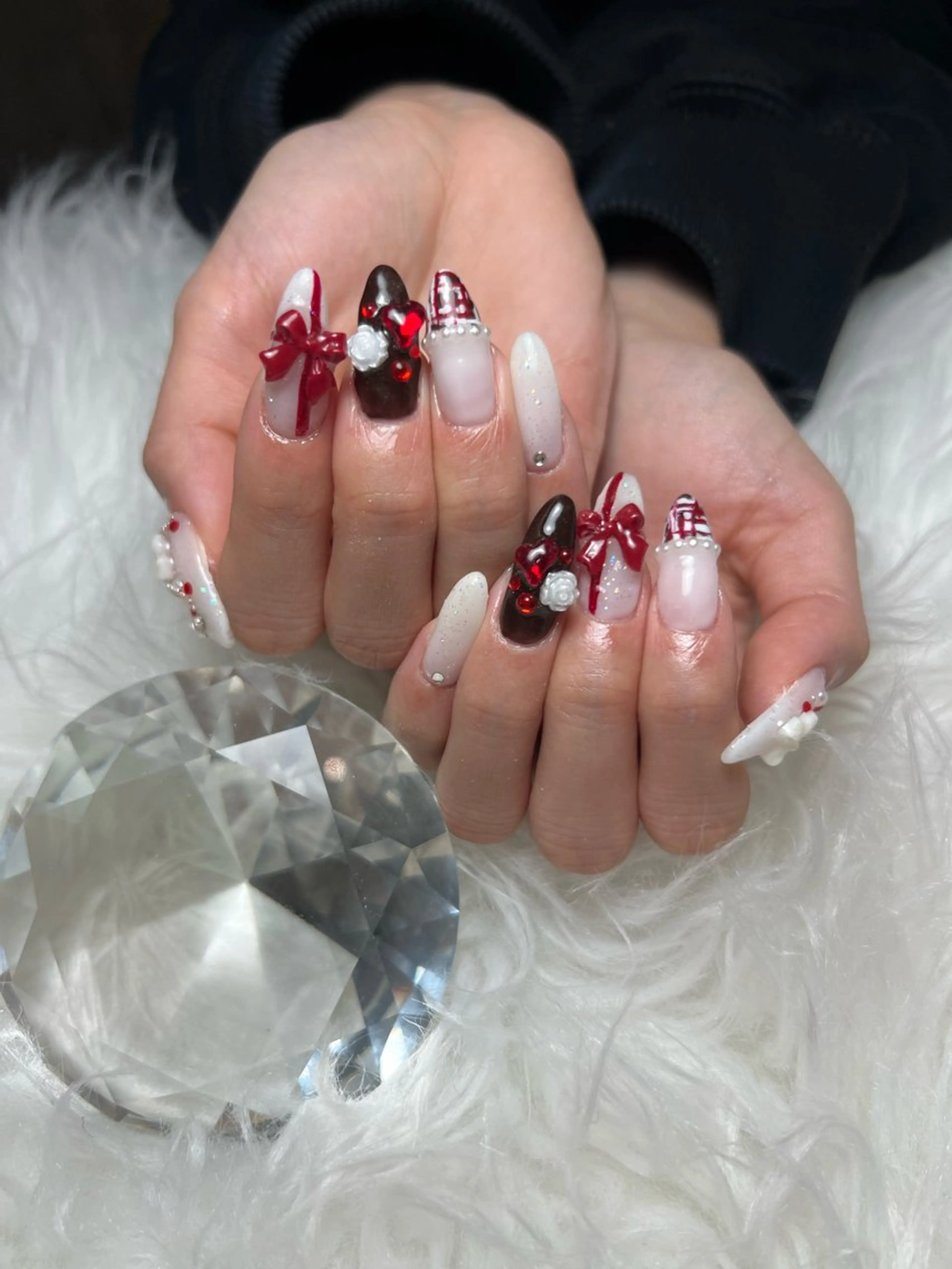 ネイル ハンドネイル 井尻 紗菜のネイルデザイン