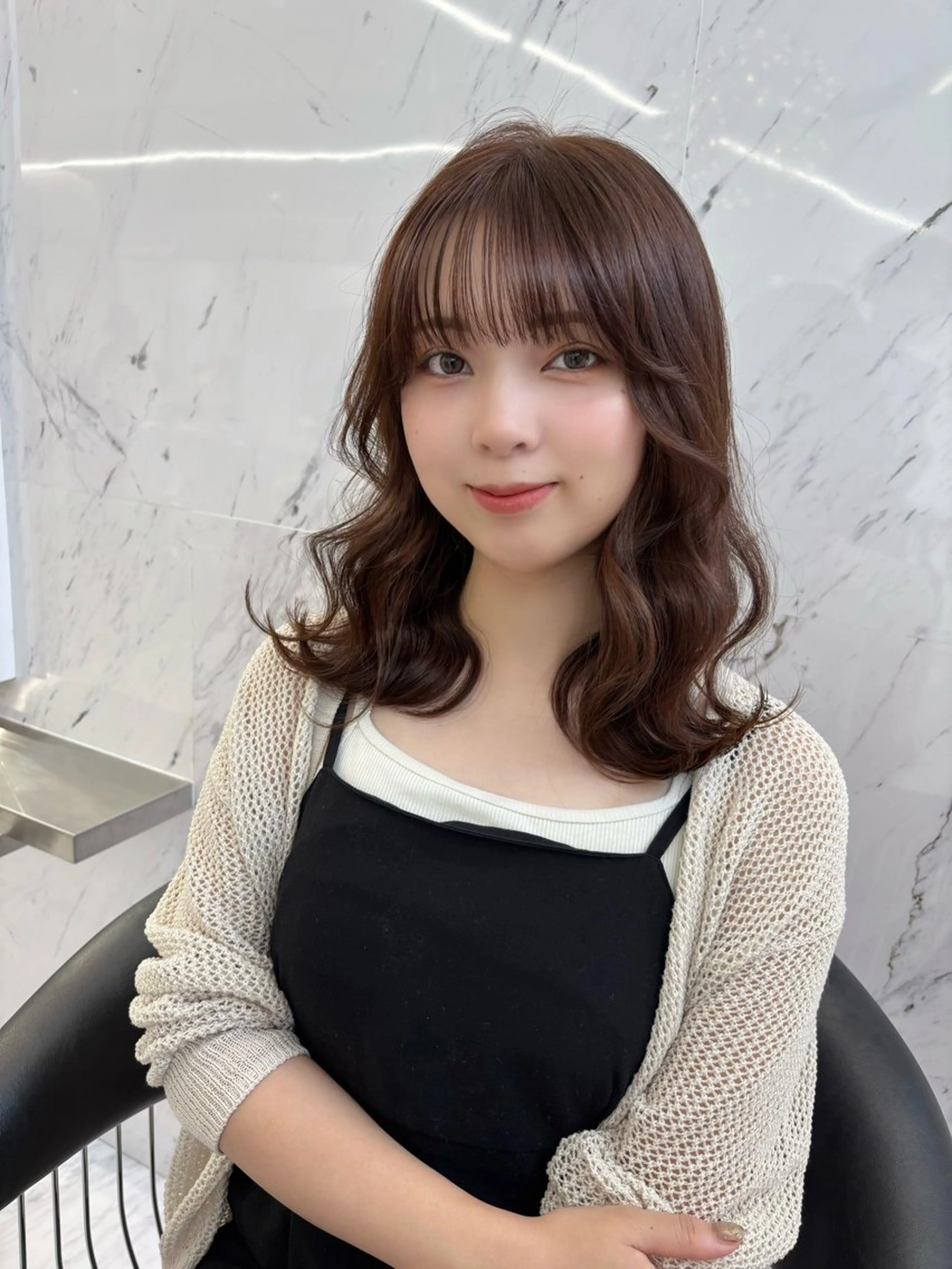 カラー カット ヘアカラー ParveMix 🐾鳥取彩花のヘアスタイル