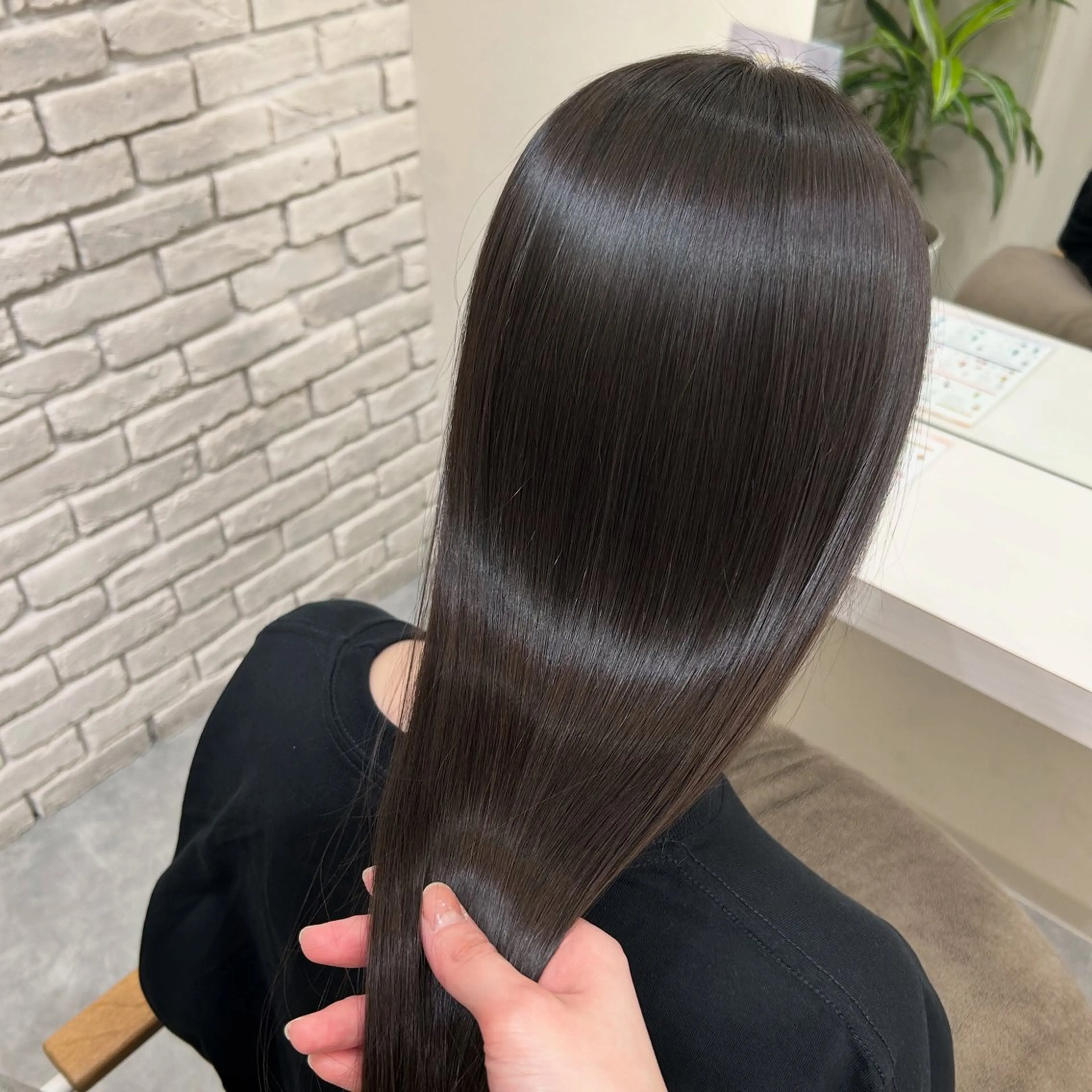 セミロング 髪質改善 トリートメント カット トリートメント 髪質改善&ヘアケア /菊池琉那のヘアスタイル