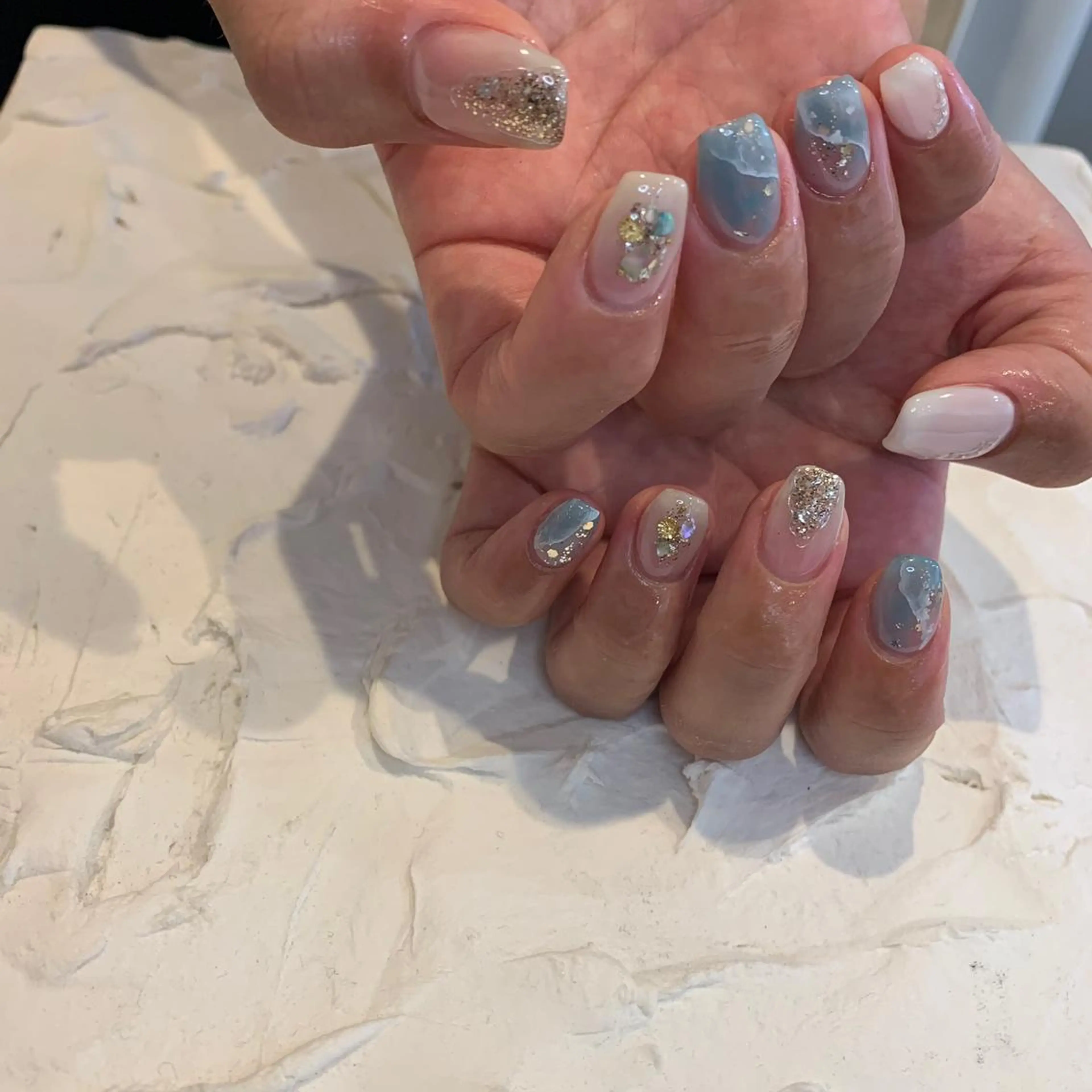 ネイル ニュアンスネイル ハンドネイル Natsuko 🐥のネイルデザイン