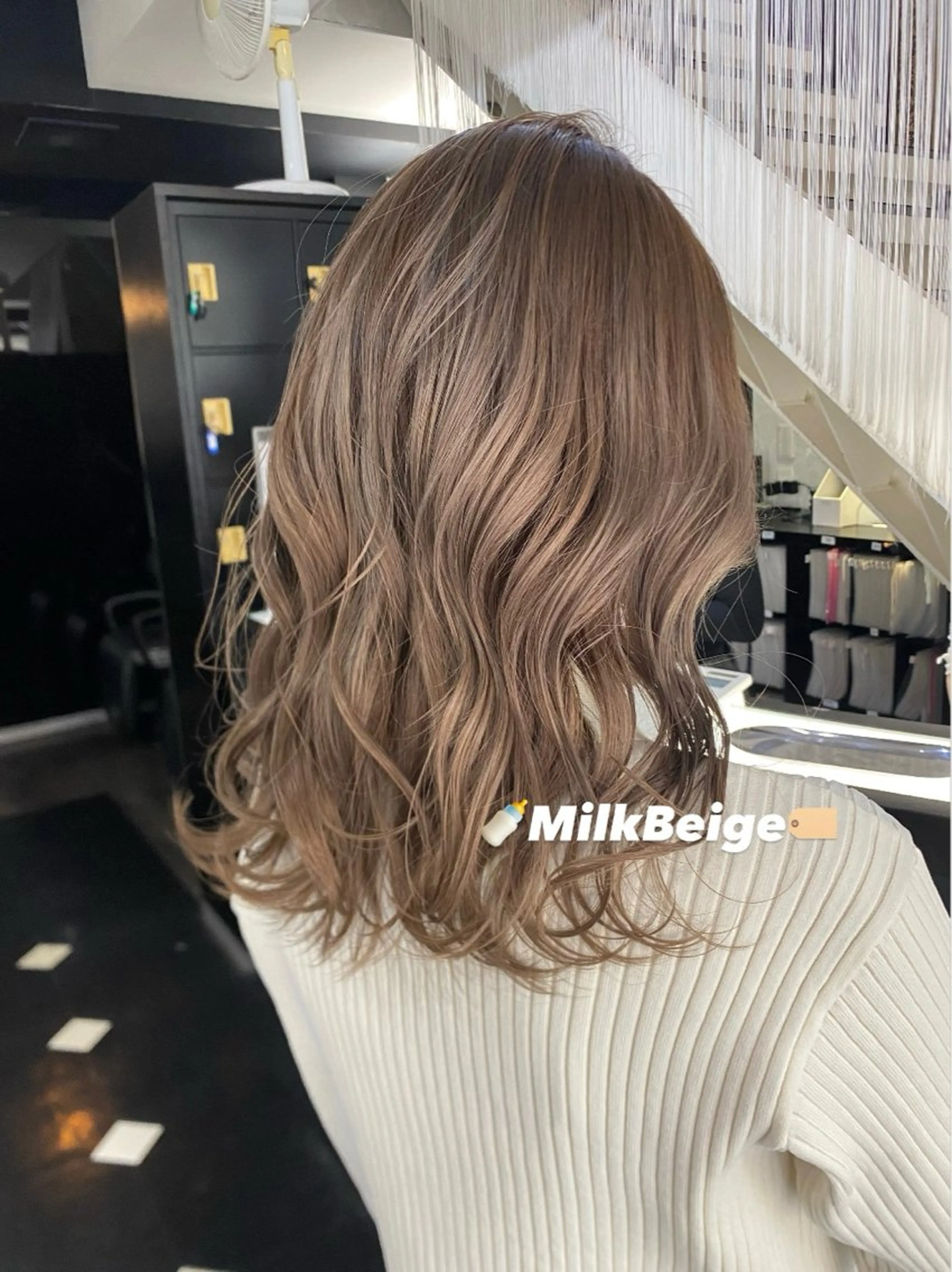 セミロング カラー chinatsu 🧸𖤐⡱のヘアスタイル