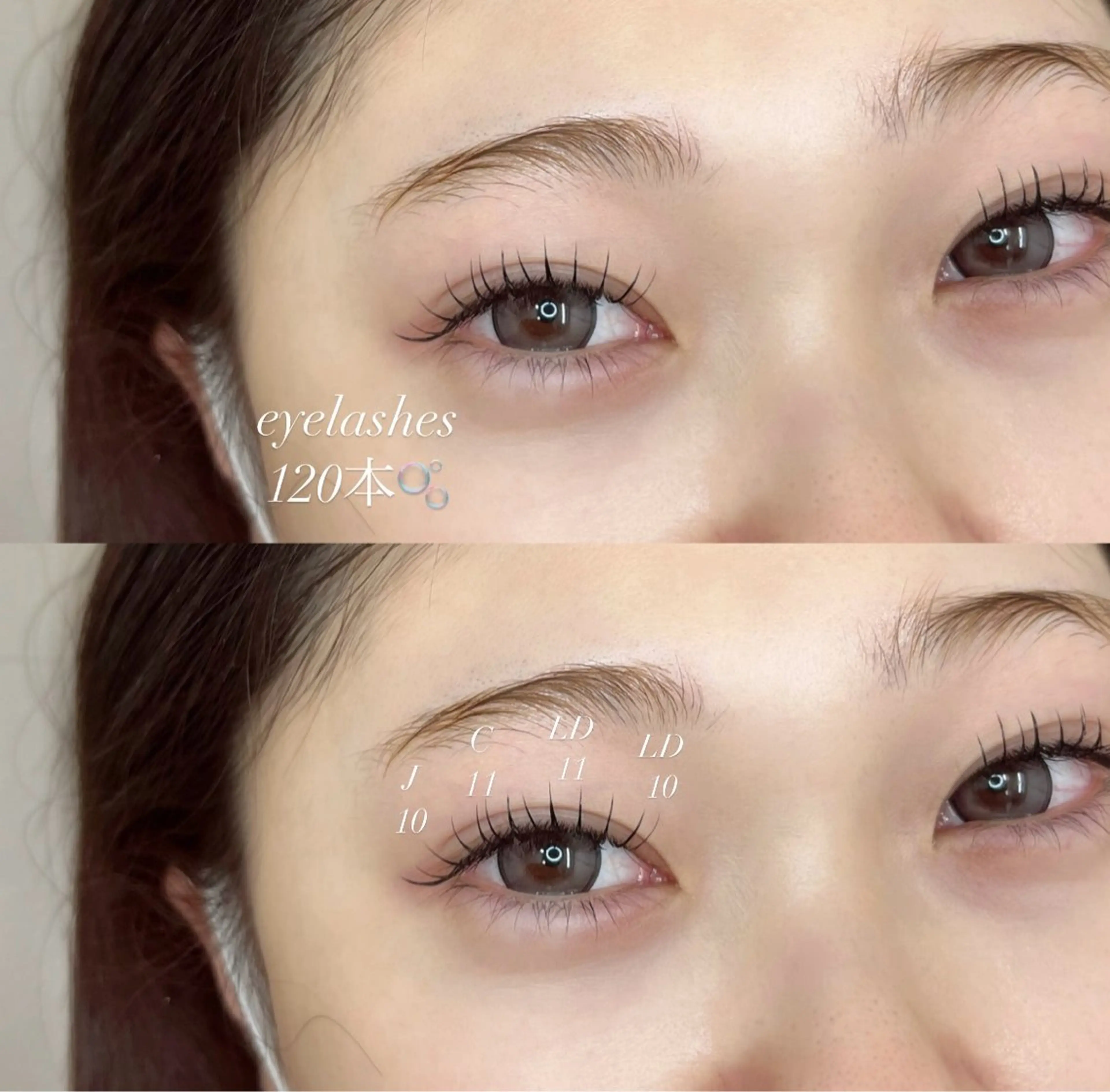 マツエク・マツパ 束感まつ毛 マツエク TAKAHASHI HINAKO🐈🎀のマツエク・マツパデザイン