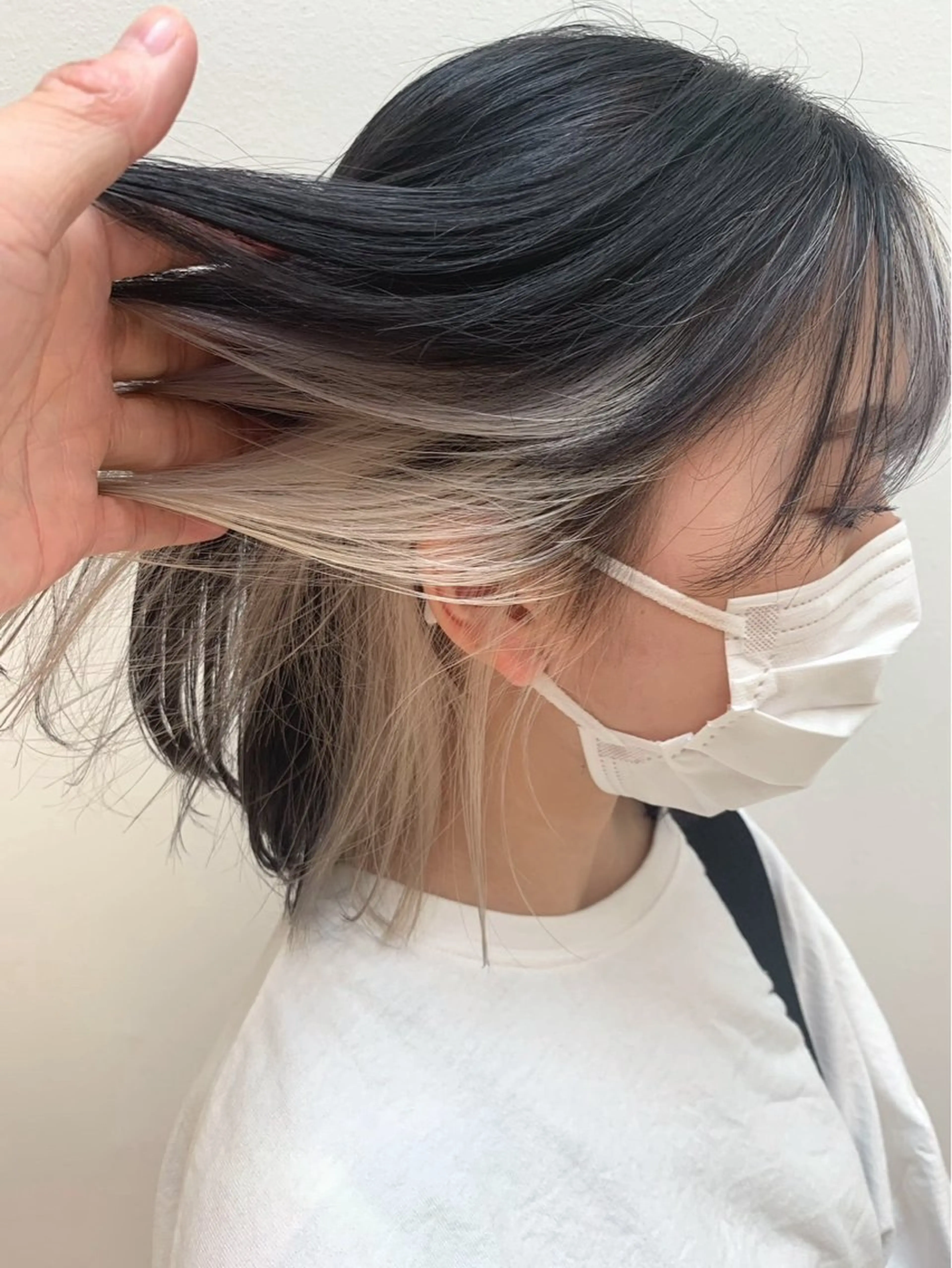 ミディアム ヘアカラー 横浜🎀ツヤカラー/ 髪質改善/みさき🐱のヘアスタイル