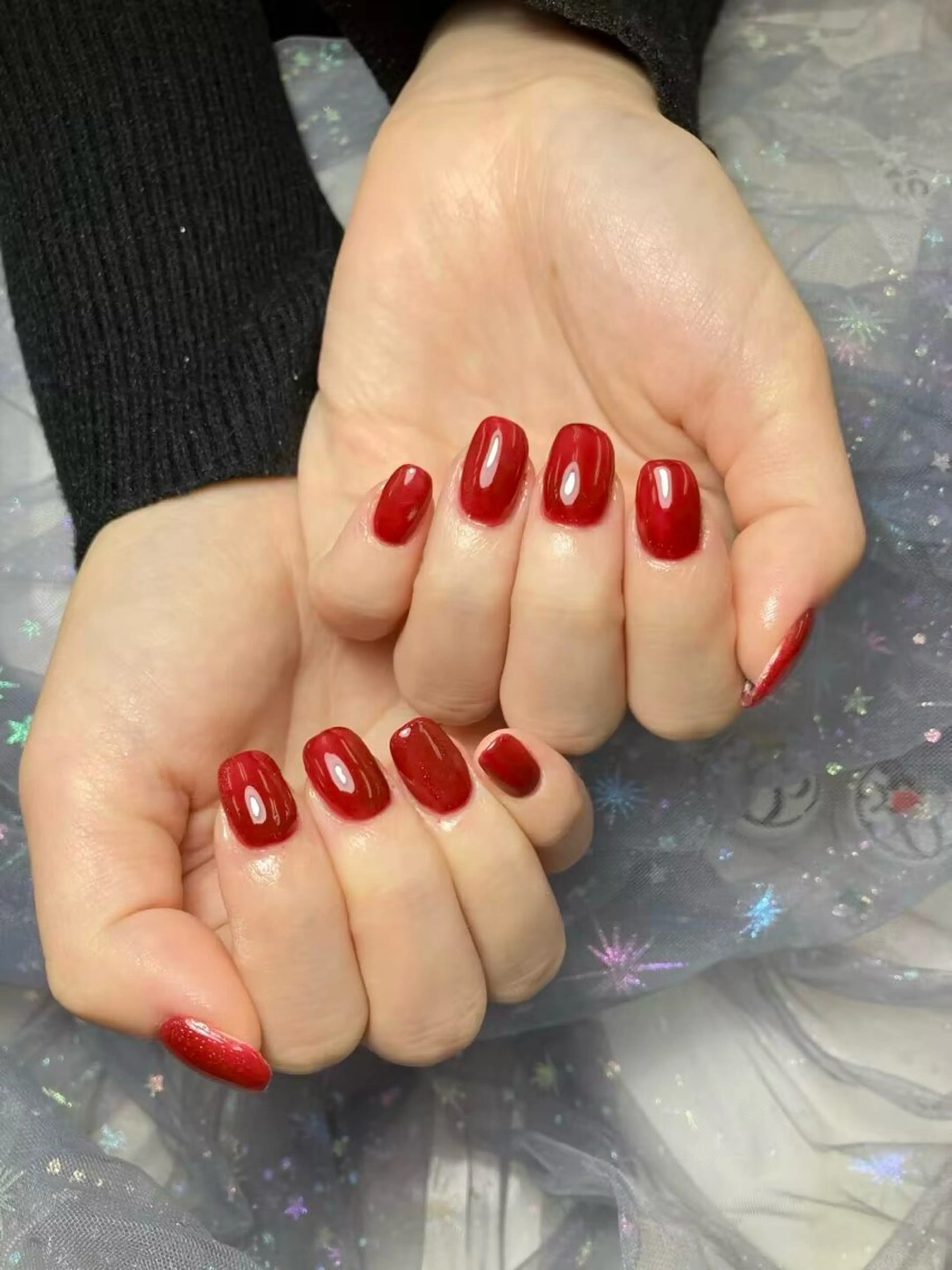 ネイル オフィスネイル ワンカラーネイル シンプルネイル ハンドネイル ハンドケア リン リンのネイルデザイン