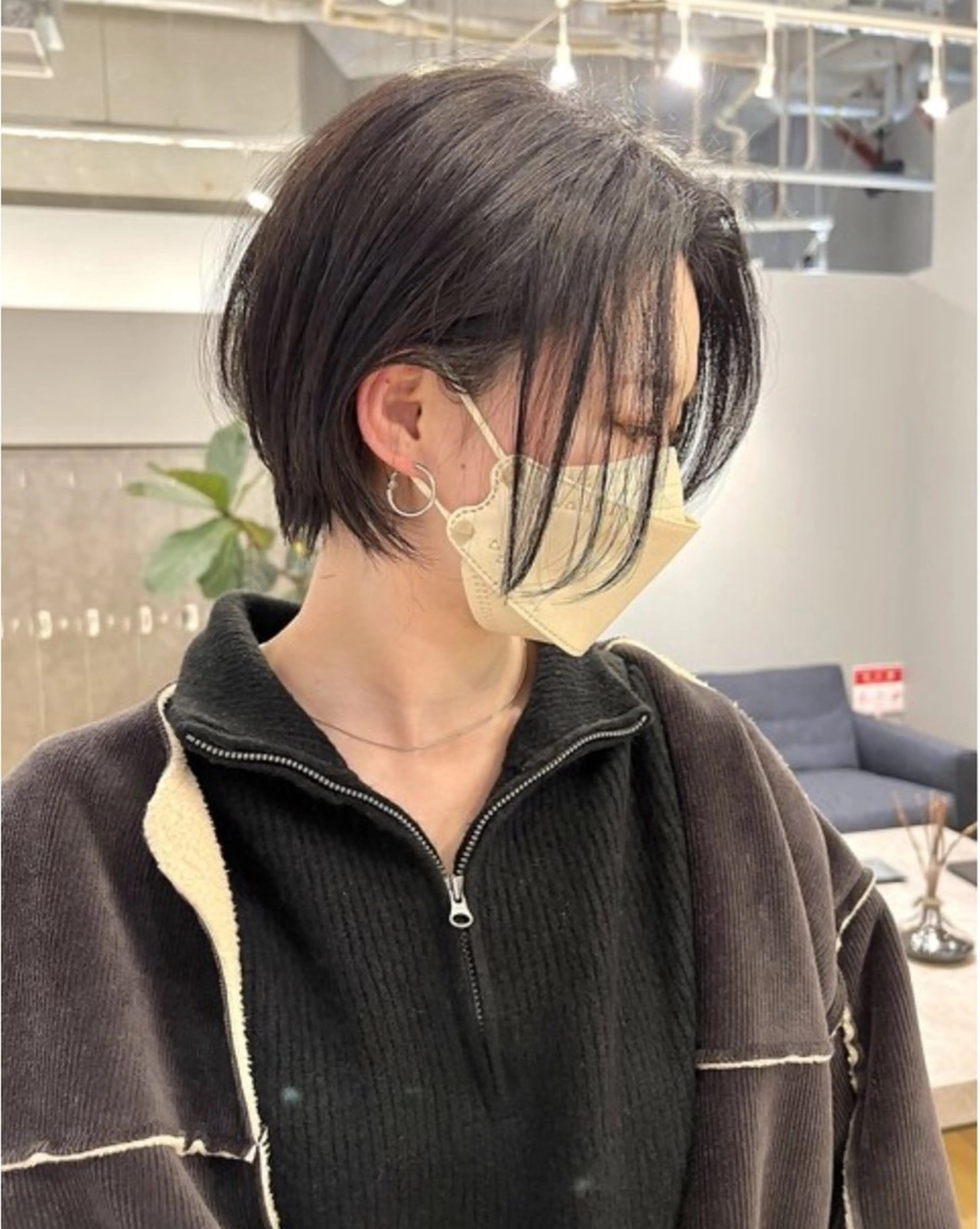 ショート 似合わせショート 森岡俊亮のヘアスタイル