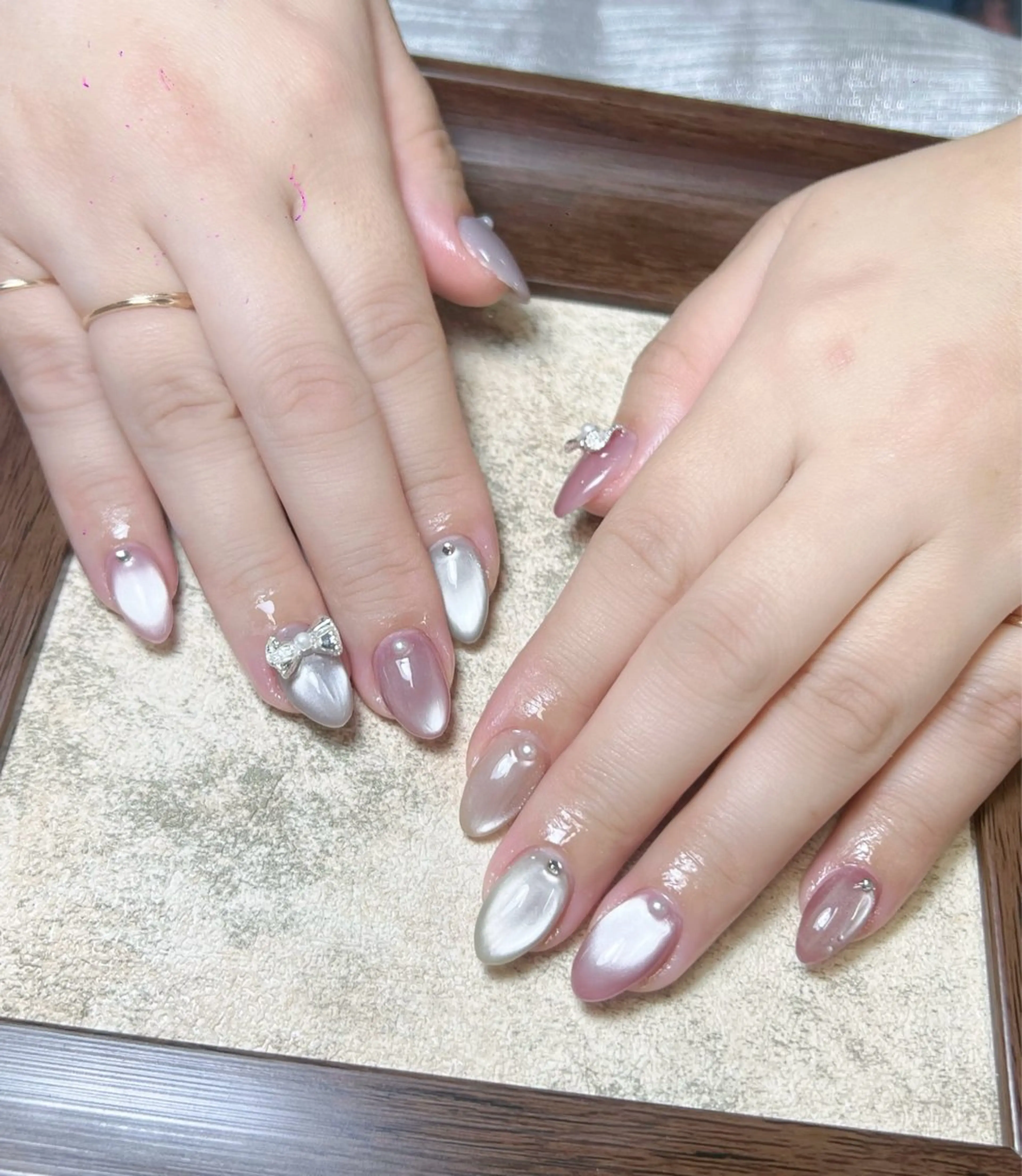 ネイル マグネットネイル Lya Nail Salonのネイルデザイン