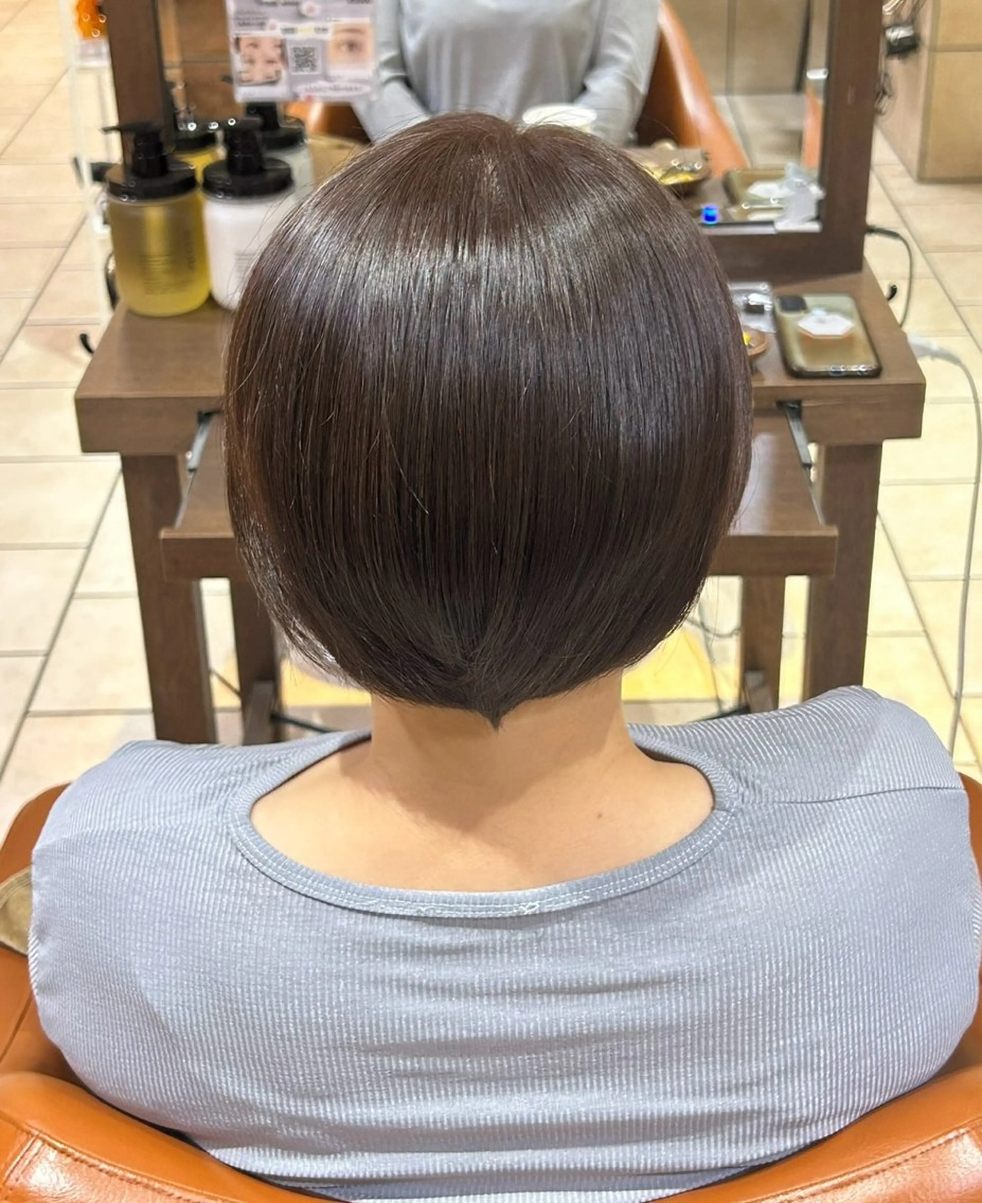 ショート カラー トリートメント ヘアカラー トリートメント Neolive_ RINKAのヘアスタイル