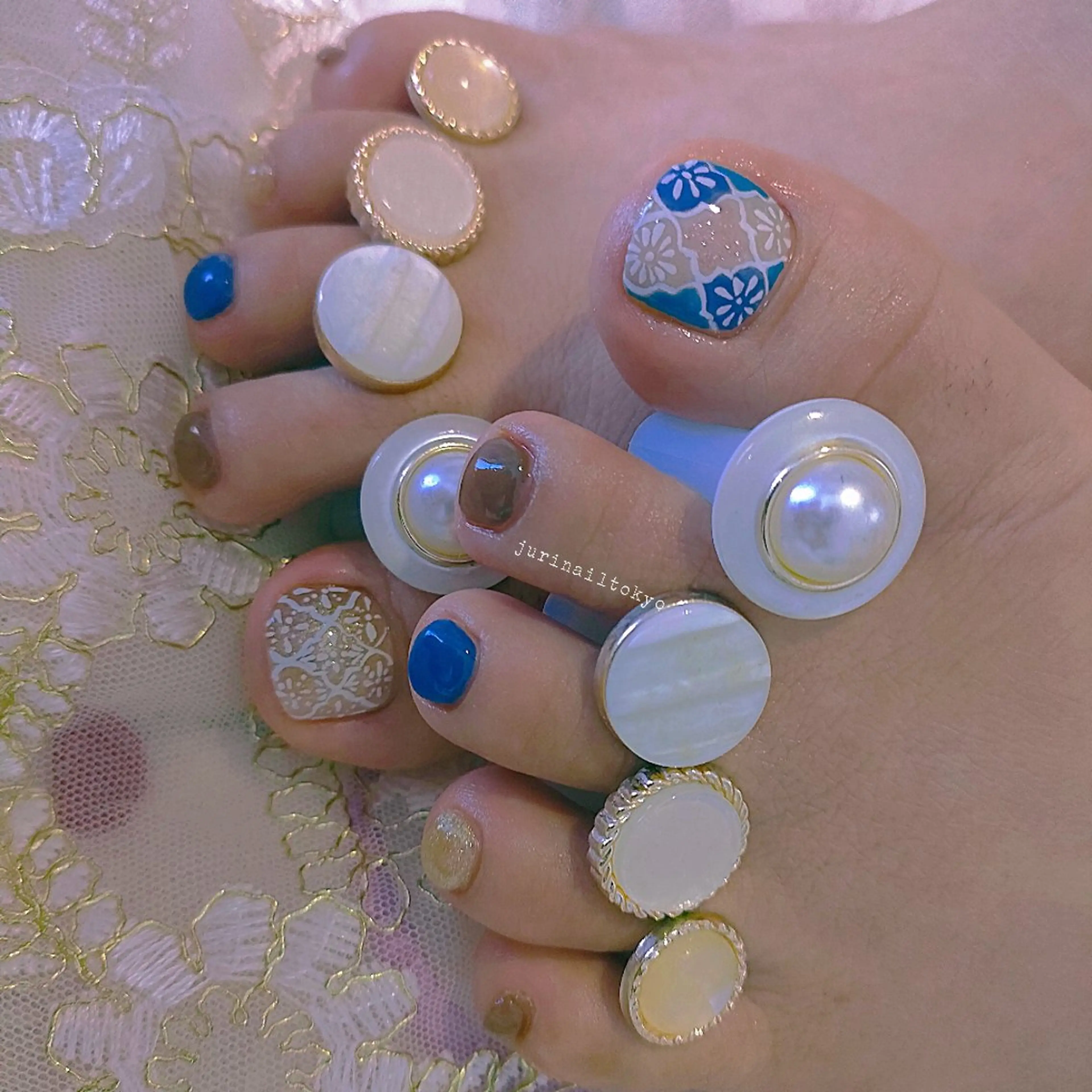 ネイル フットネイル jurinailtokyo所属・jurinail tokyoのネイルデザイン