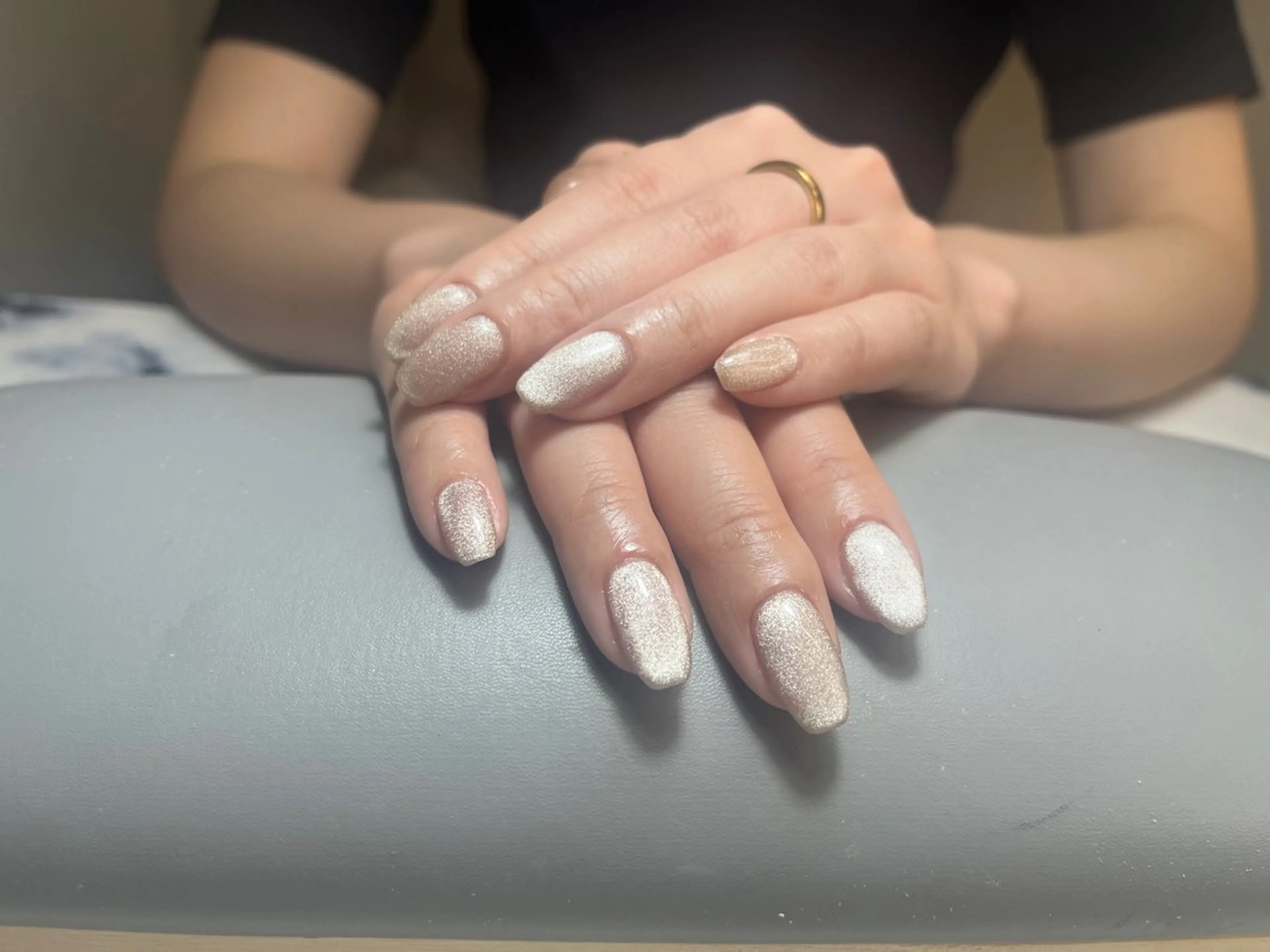 ネイル チークネイル 長さ出し フラッシュネイル フットネイル フレンチネイル Nikoネイルサロン中野店所属・merci リカのネイルデザイン