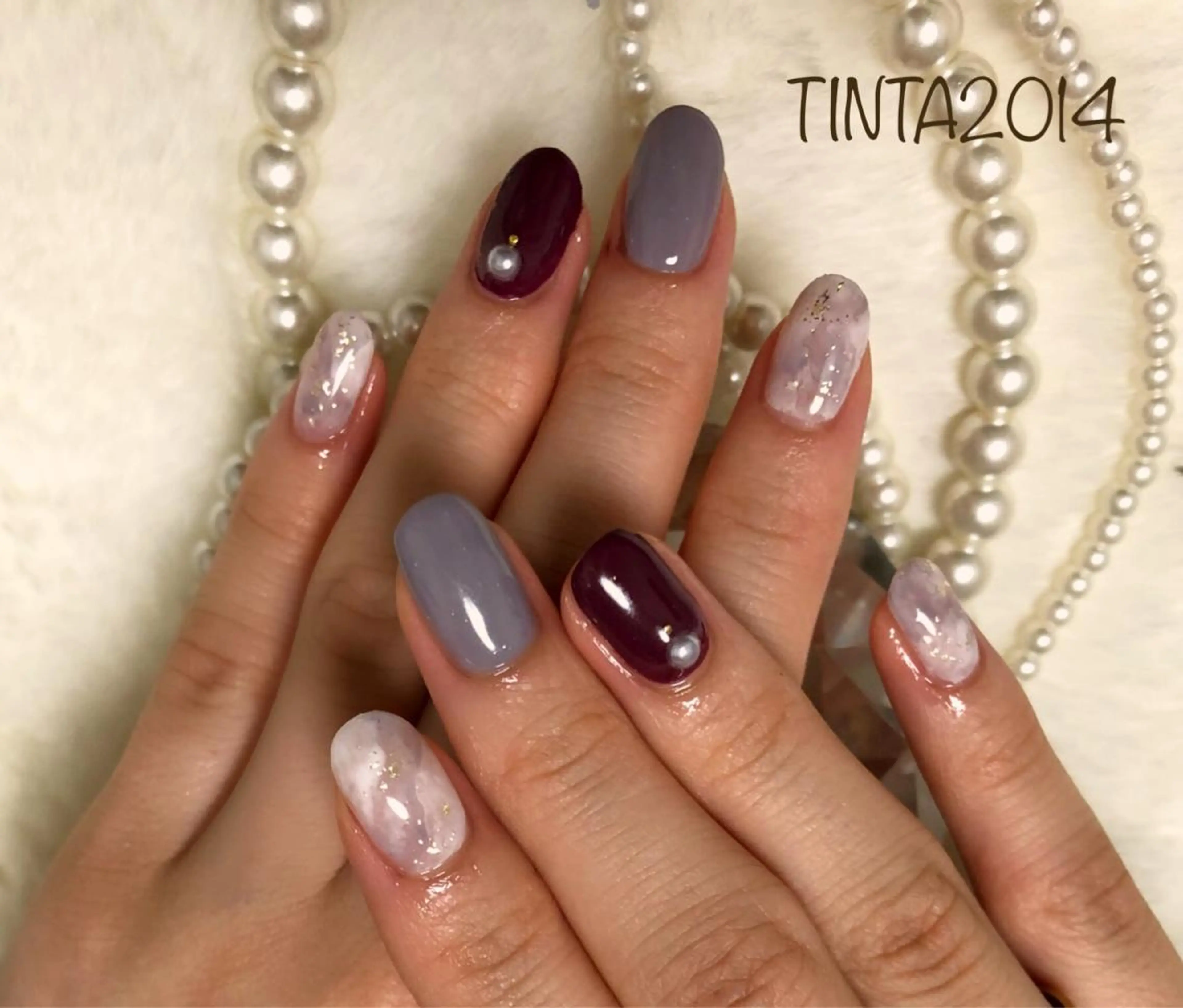 ネイル ニュアンスネイル ネイルサロン ティンタ所属・馬場 典子のネイルデザイン