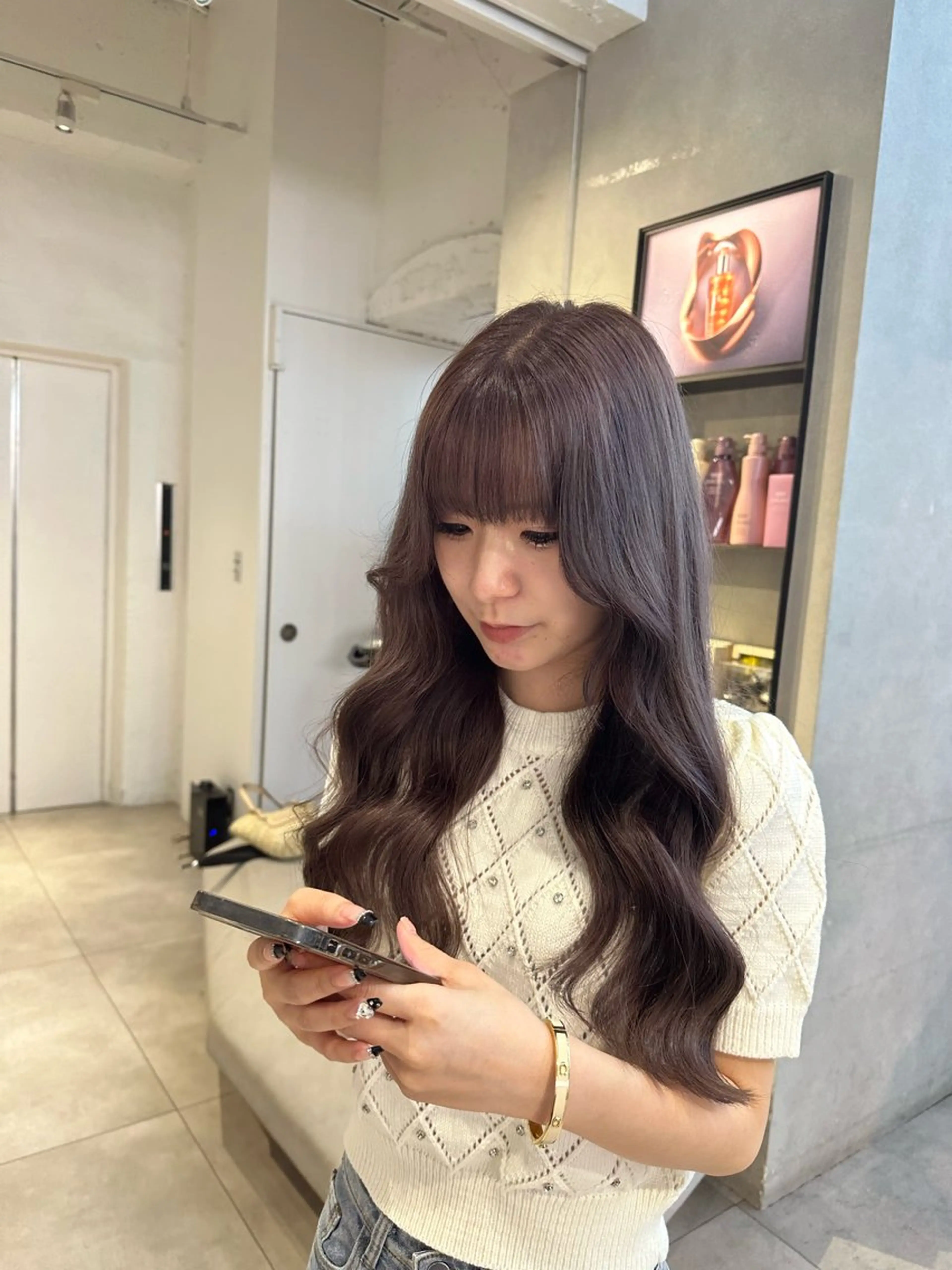 カラー ヘアカラー ハイトーン特化 pepe🎀のヘアスタイル