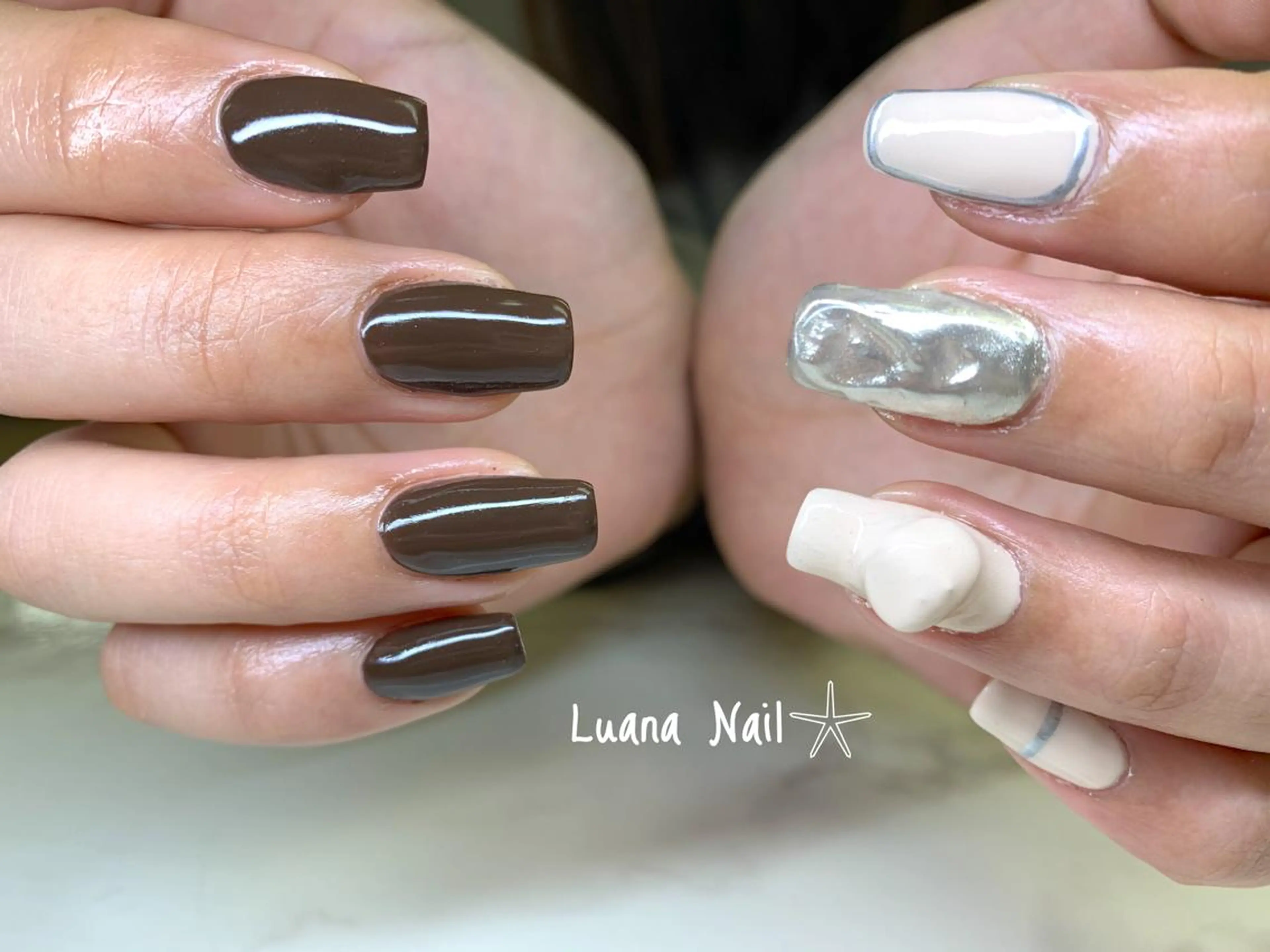 ネイル ハンドネイル BeauJu by Luana Nail所属・BeauJu by Luana Nailのネイルデザイン