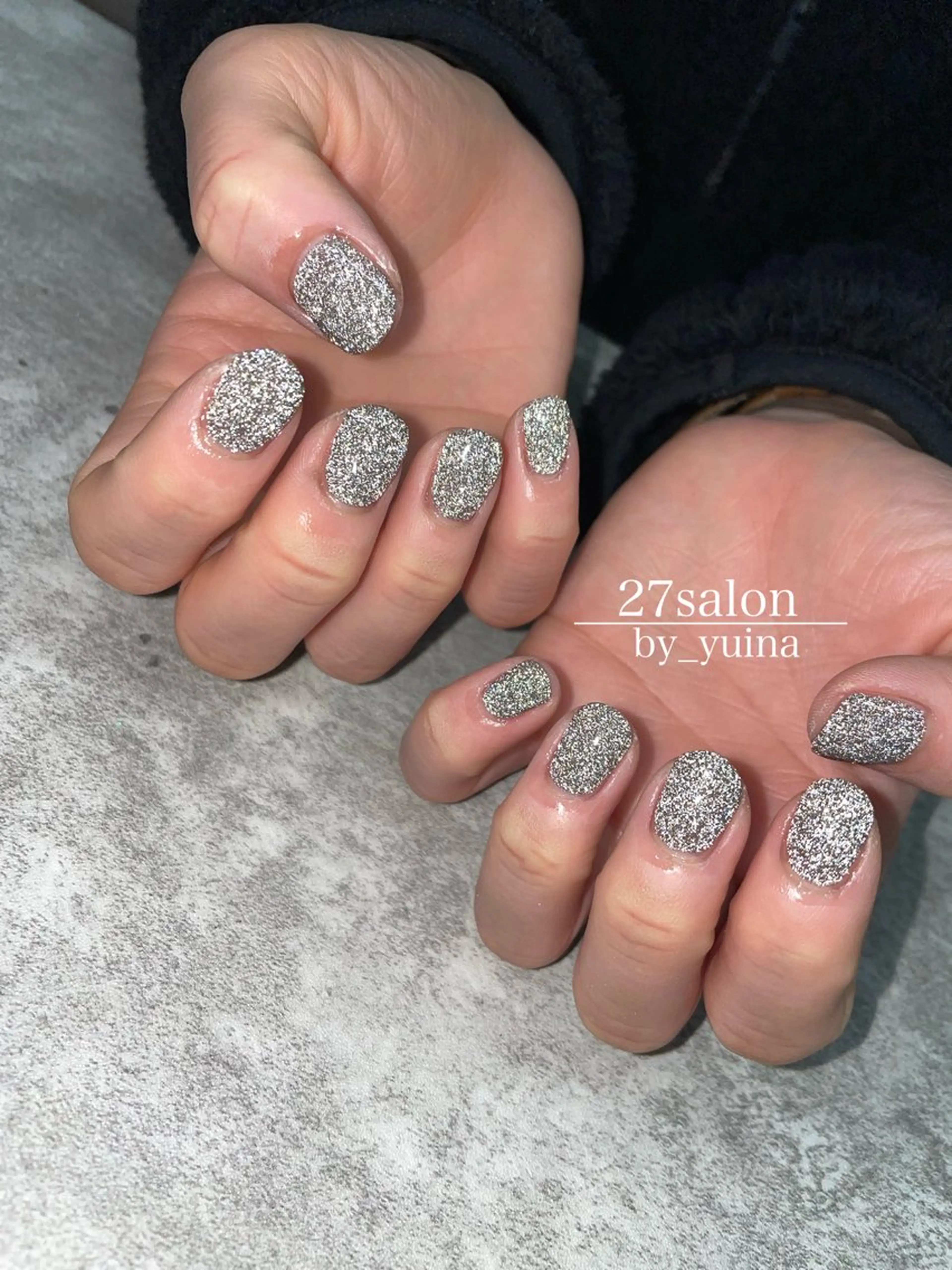 ネイル フラッシュネイル ハンドネイル 27salon yuinaのネイルデザイン