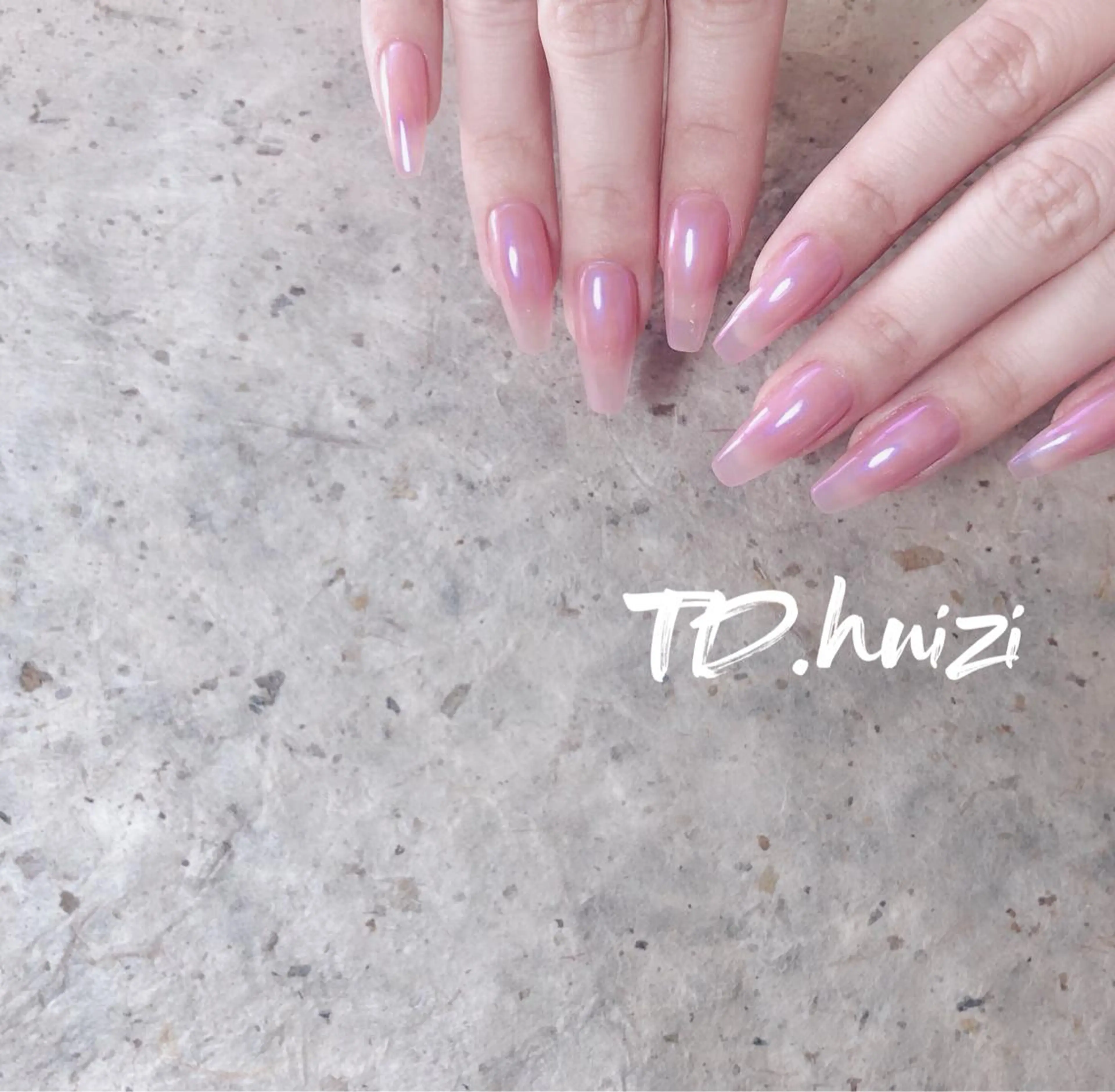 ロング ハンドネイル めぐみのネイルサロン 惠のネイルデザイン