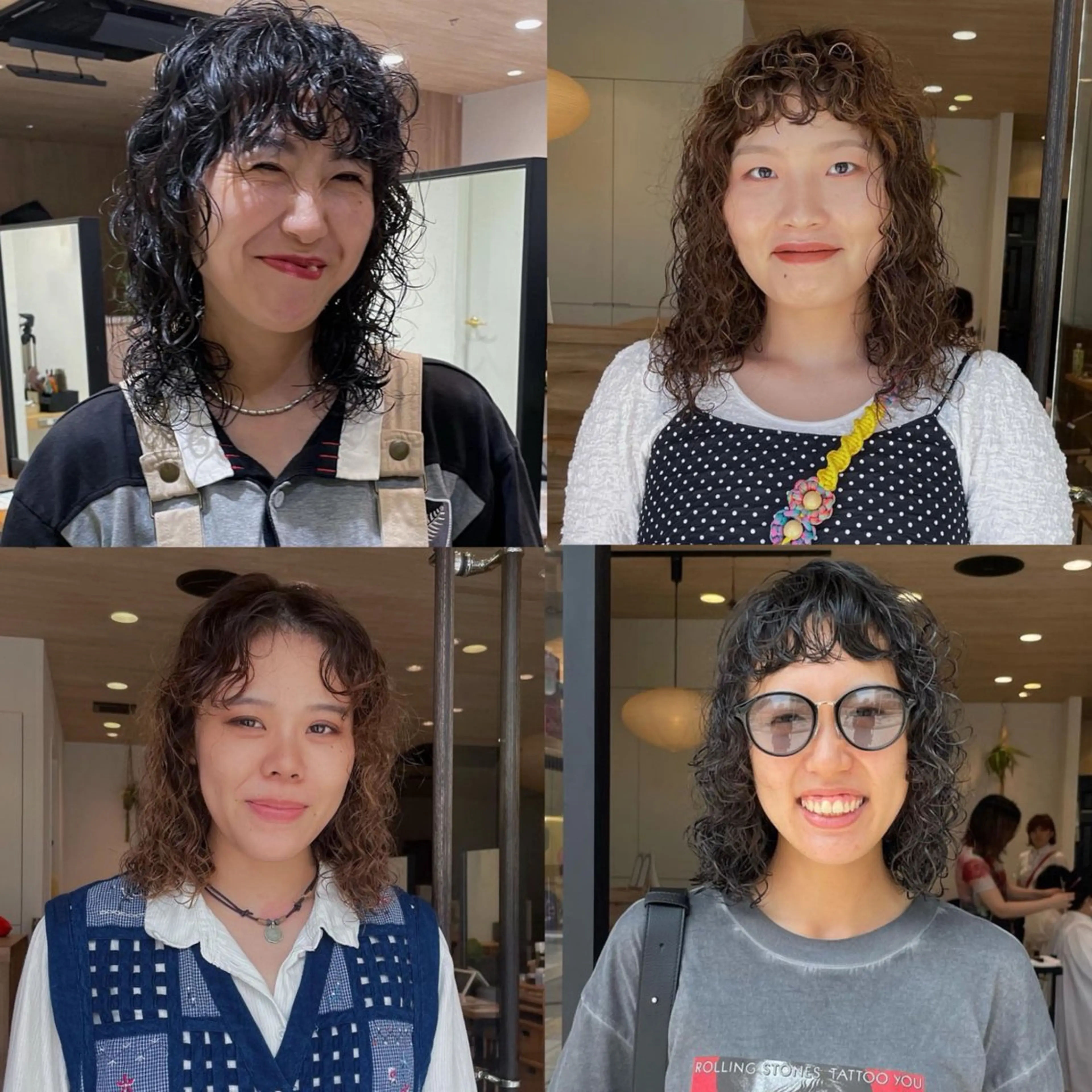 セミロング パーマ セミロングパーマ カット パーマ パーマ指名No1 /namiのヘアスタイル