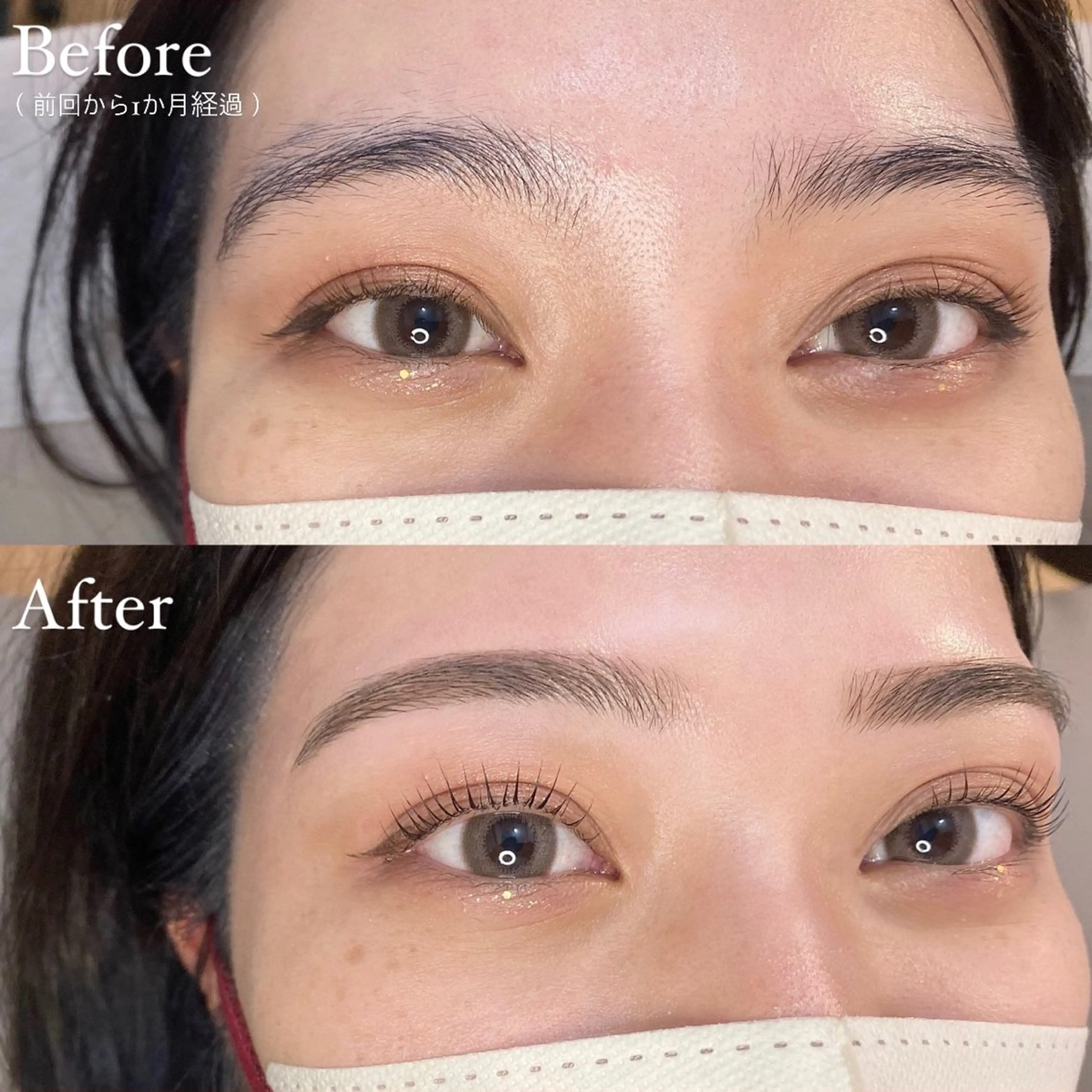 マツエク・マツパ パリジェンヌラッシュリフト 一重×まつ毛パーマ ワックス脱毛 眉カット その他(アイブロウ) LIL表参道💛 Nakagawaの眉毛・アイブロウイメージ