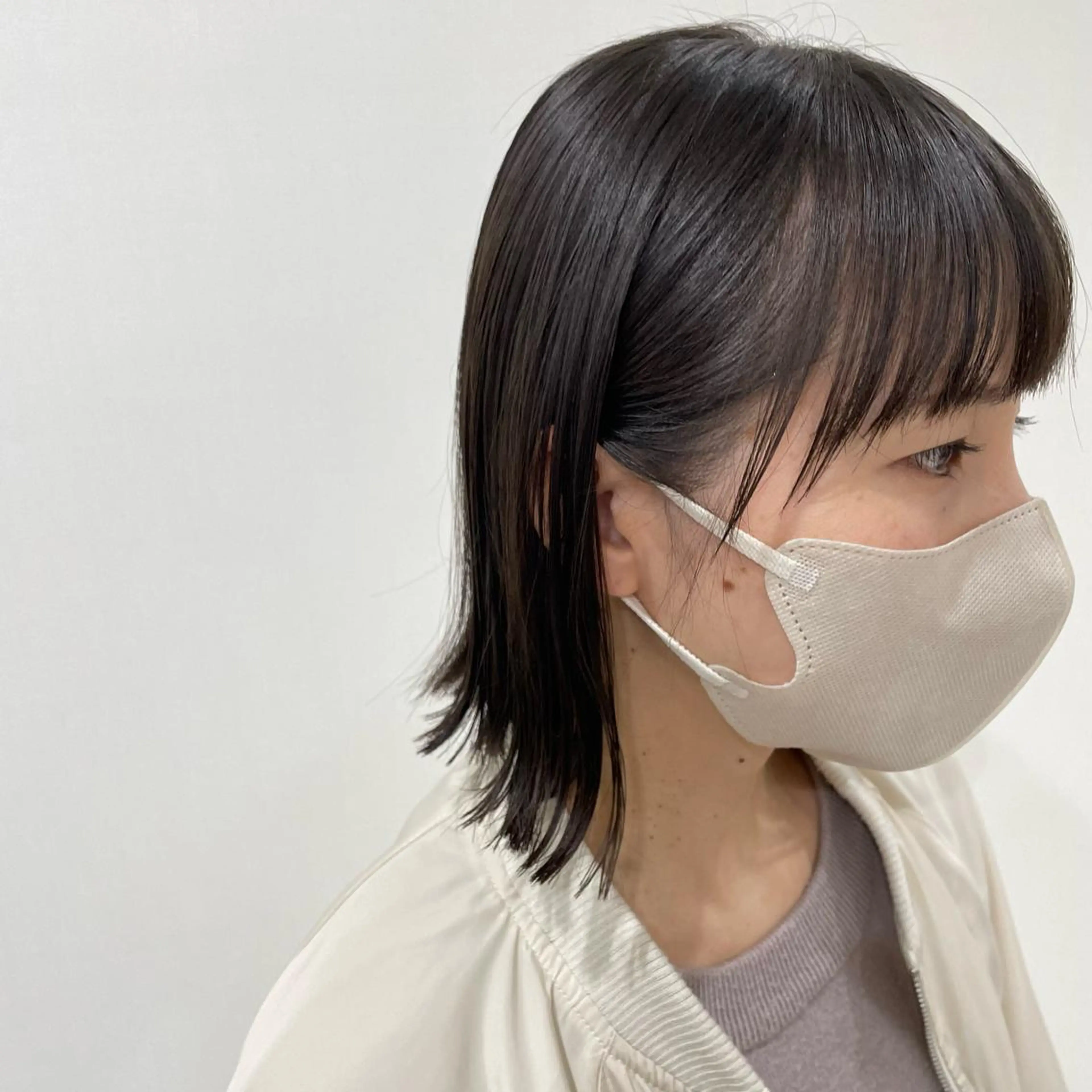 ショート 巻けるケア縮毛矯正✨ ケアカラー✨山下のヘアスタイル