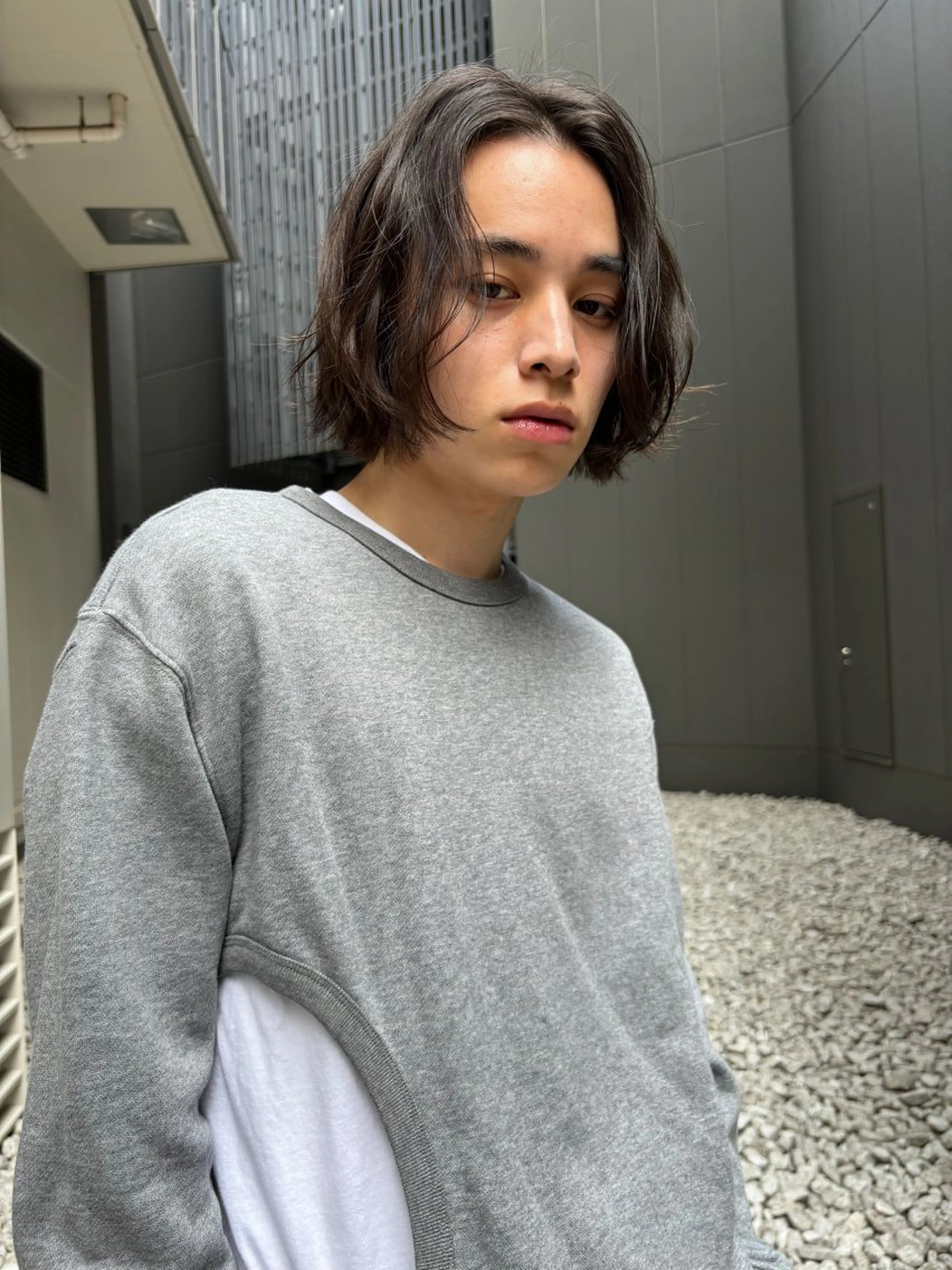ミディアム メンズ 💈ishizuka seiji💈のヘアスタイル