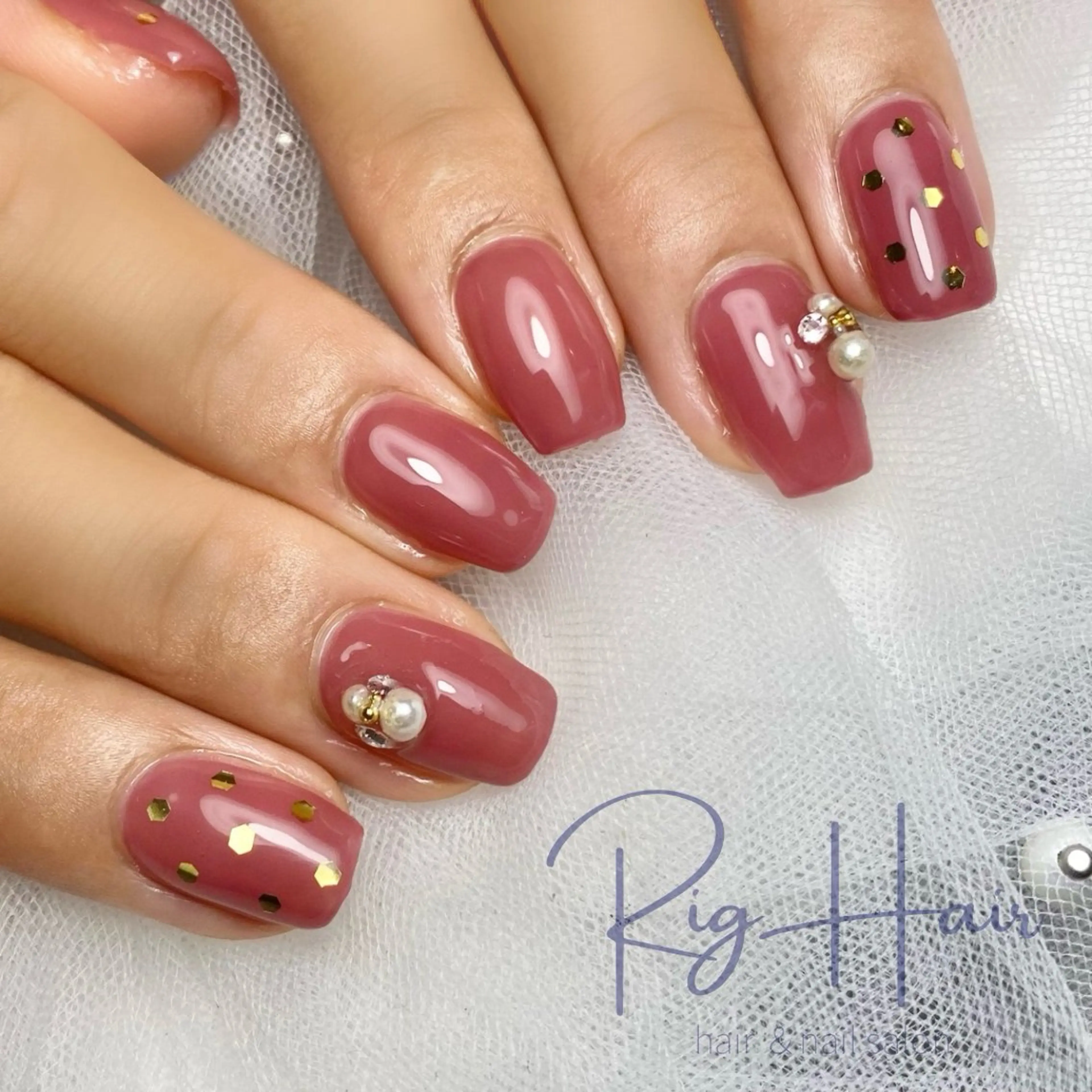 ネイル RigHair所属・RigHair MIZUHOのネイルデザイン