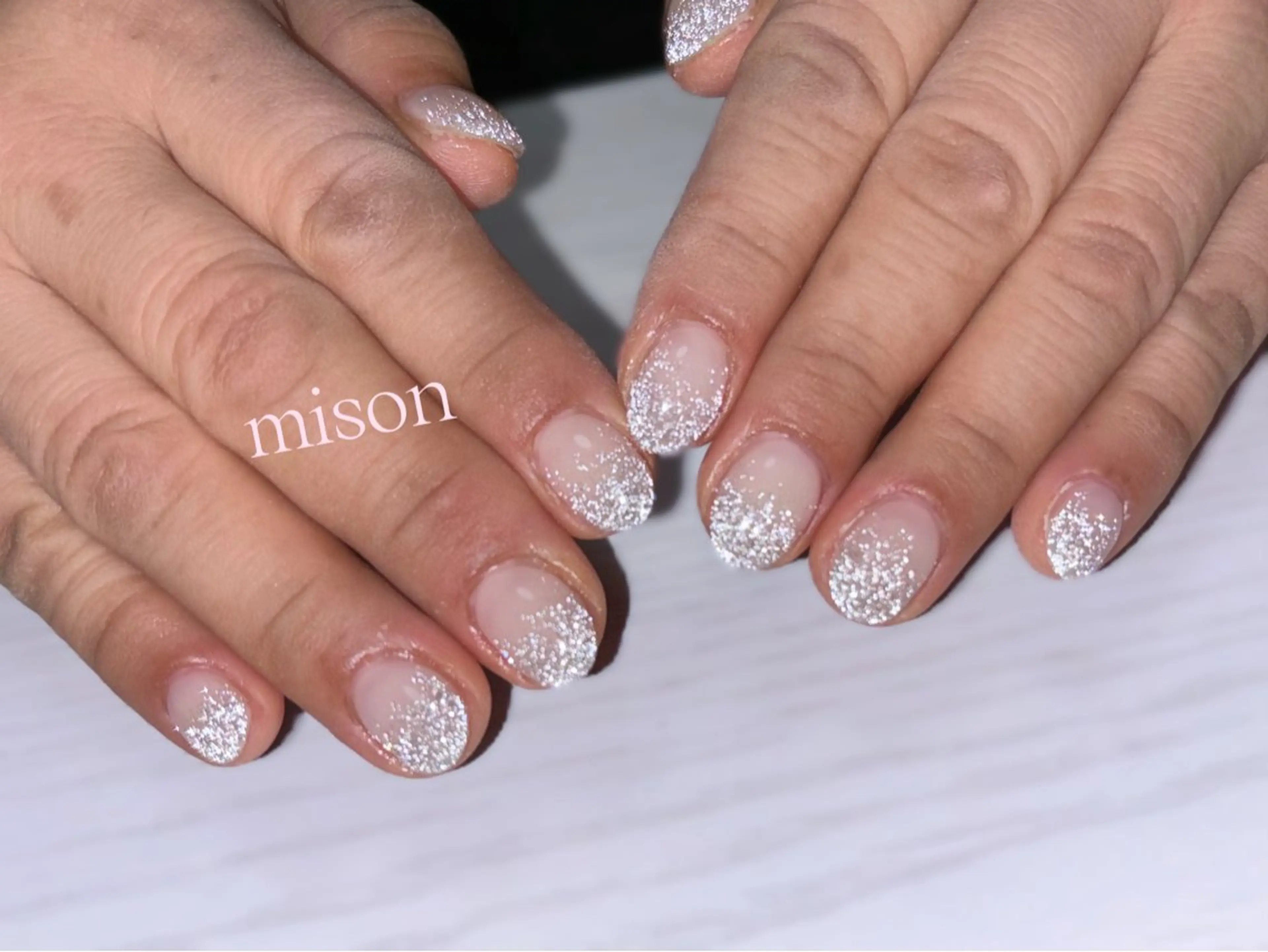 ネイル フラッシュネイル mison所属・mison 安形友花のネイルデザイン