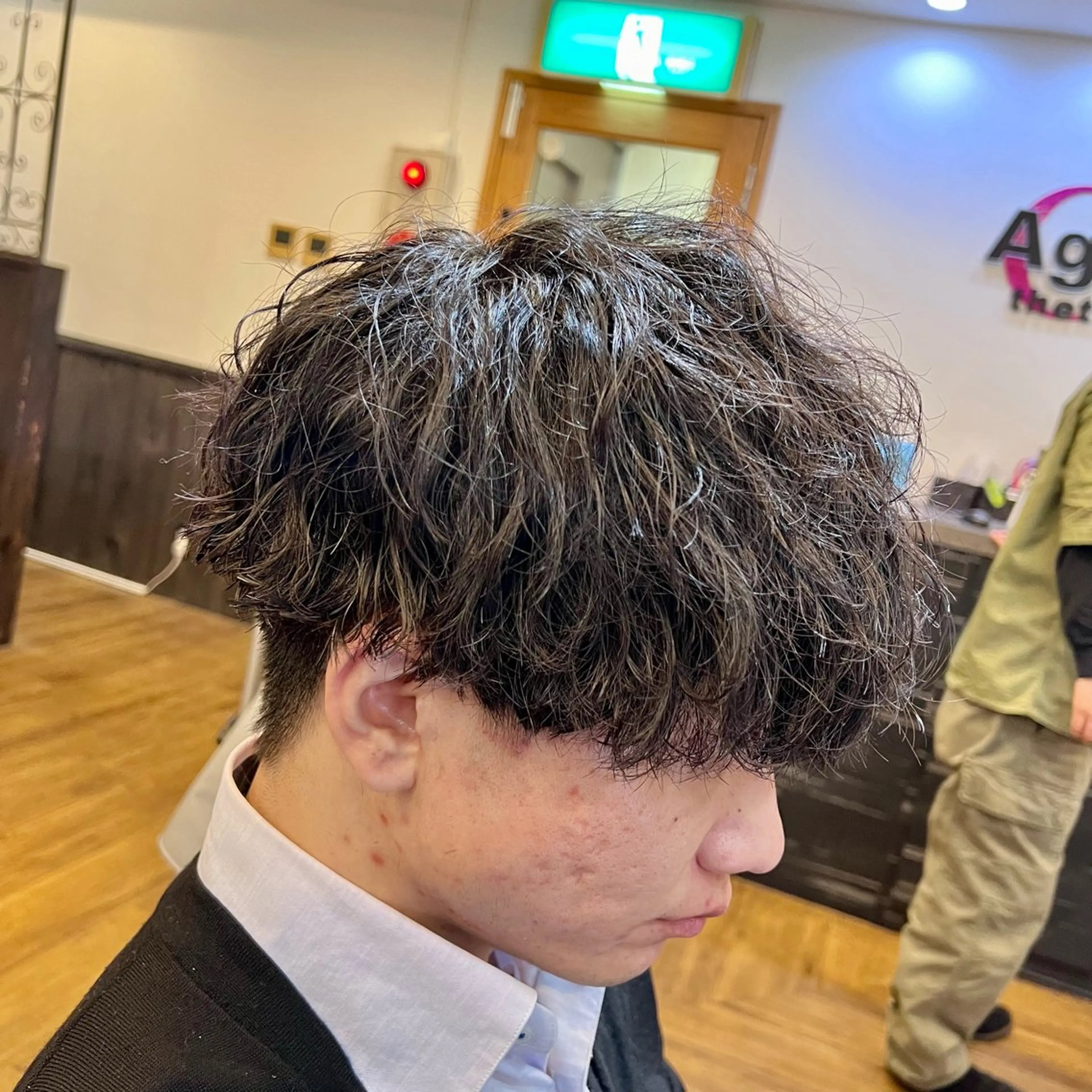 パーマ メンズ カット パーマ アグヘアーシータ所属・🤩メンズカット/ パーマ山本🤩のヘアスタイル