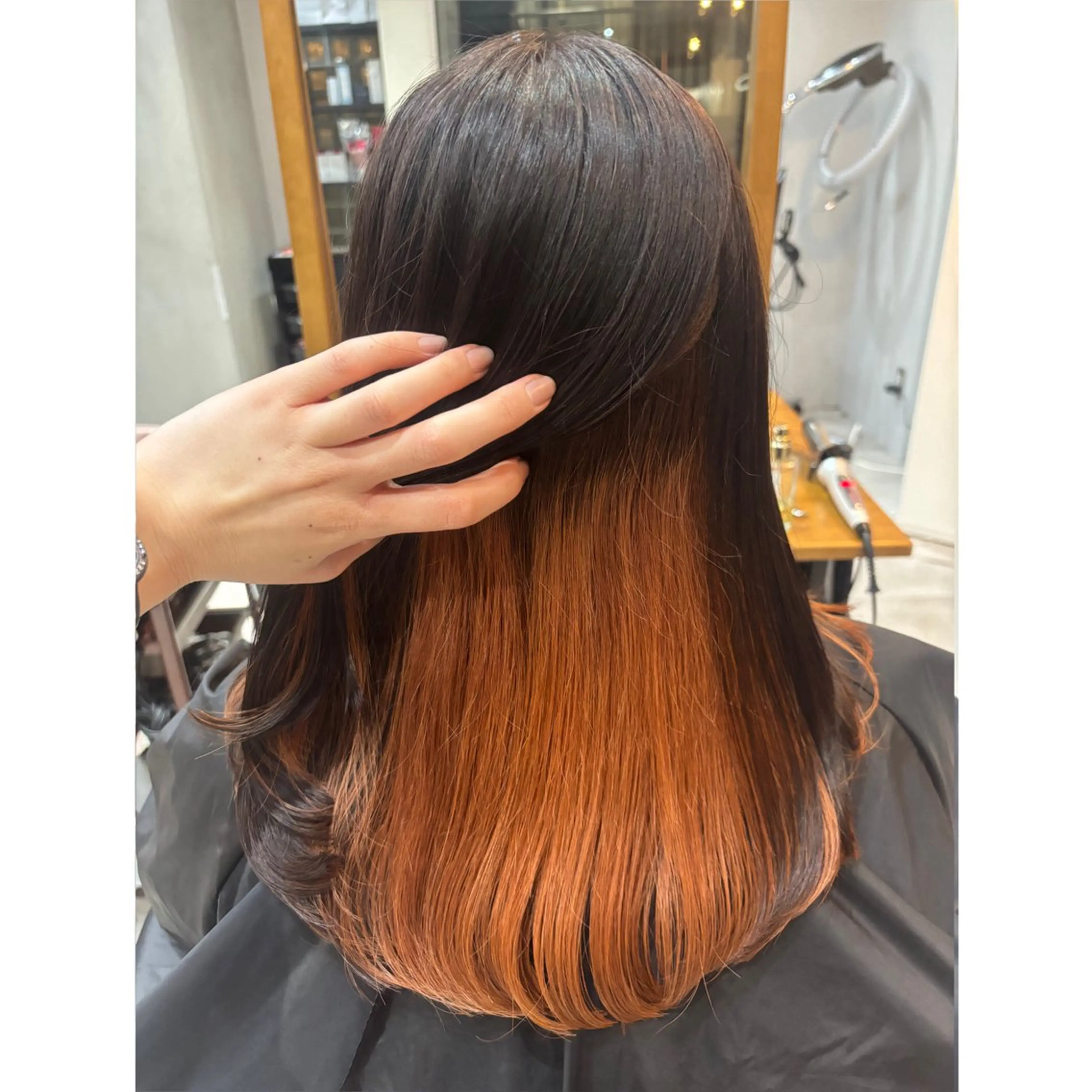 セミロング カラー MIKU ☺︎のヘアスタイル