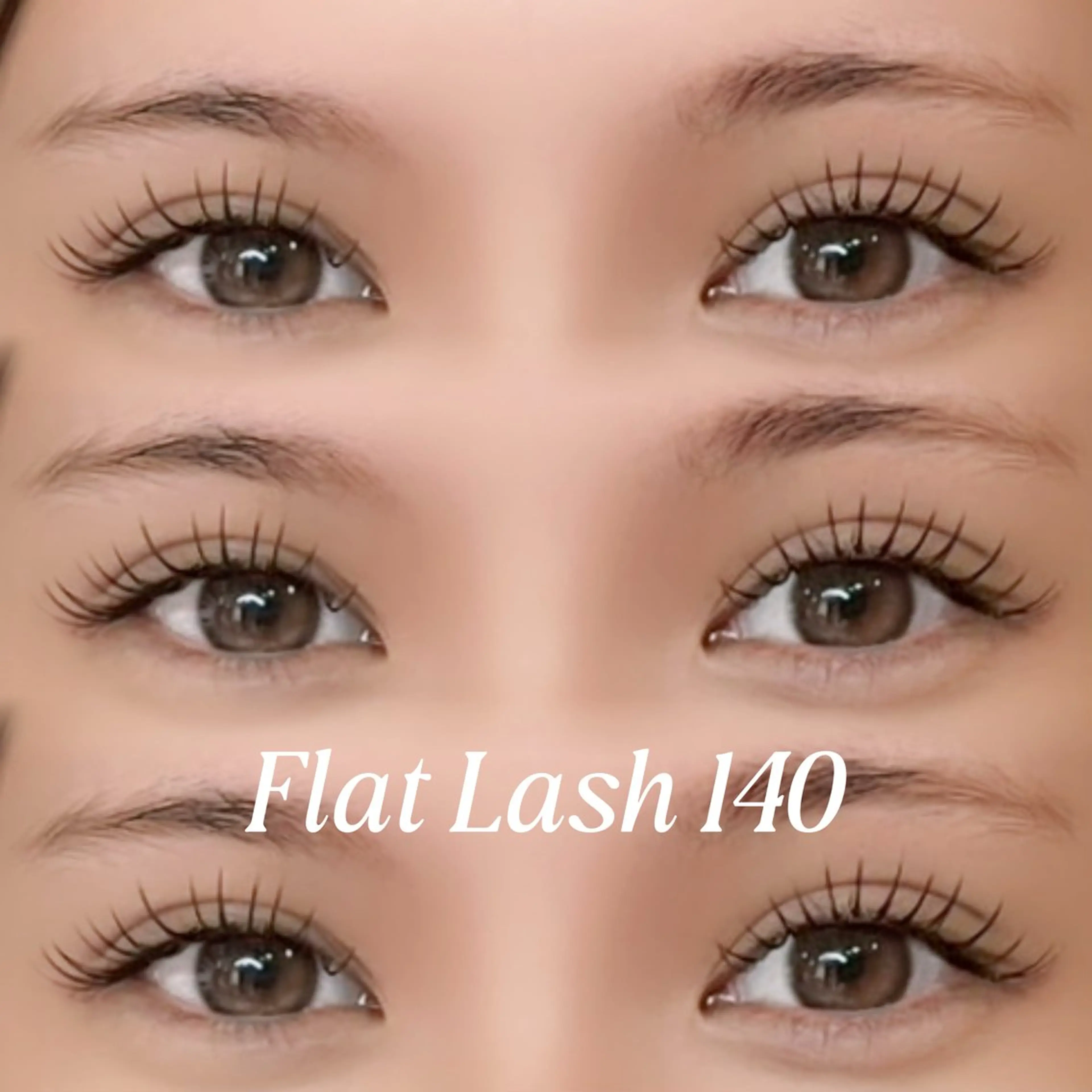 マツエク・マツパ フラットラッシュ SUA place所属・𝑅𝑢𝑘𝑎 大阪福島/マツエクのマツエク・マツパデザイン