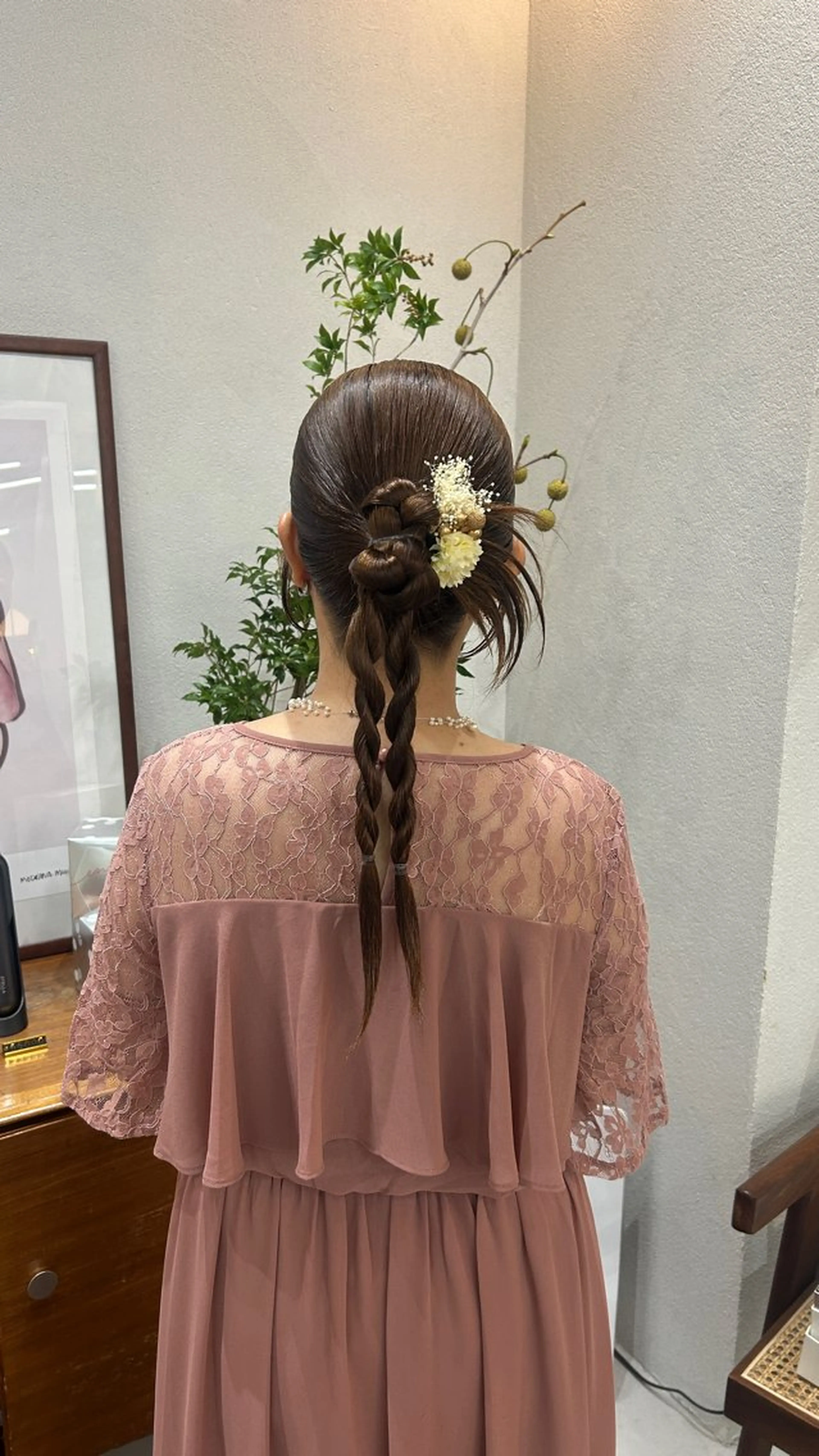 タイトヘアアレンジの写真
