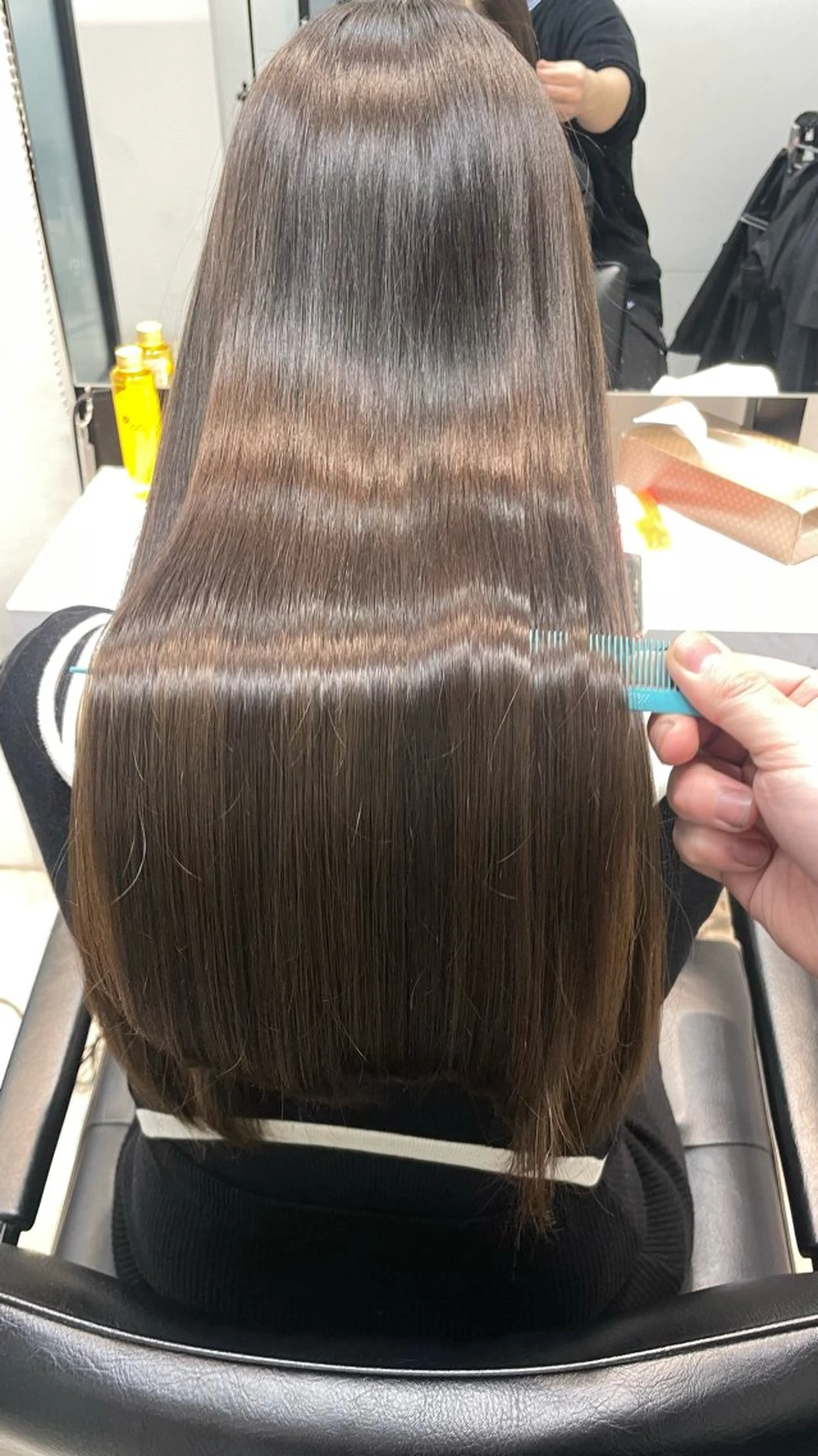 ロング 山口滉斗/美髪 縮毛矯正/髪質改善のヘアスタイル