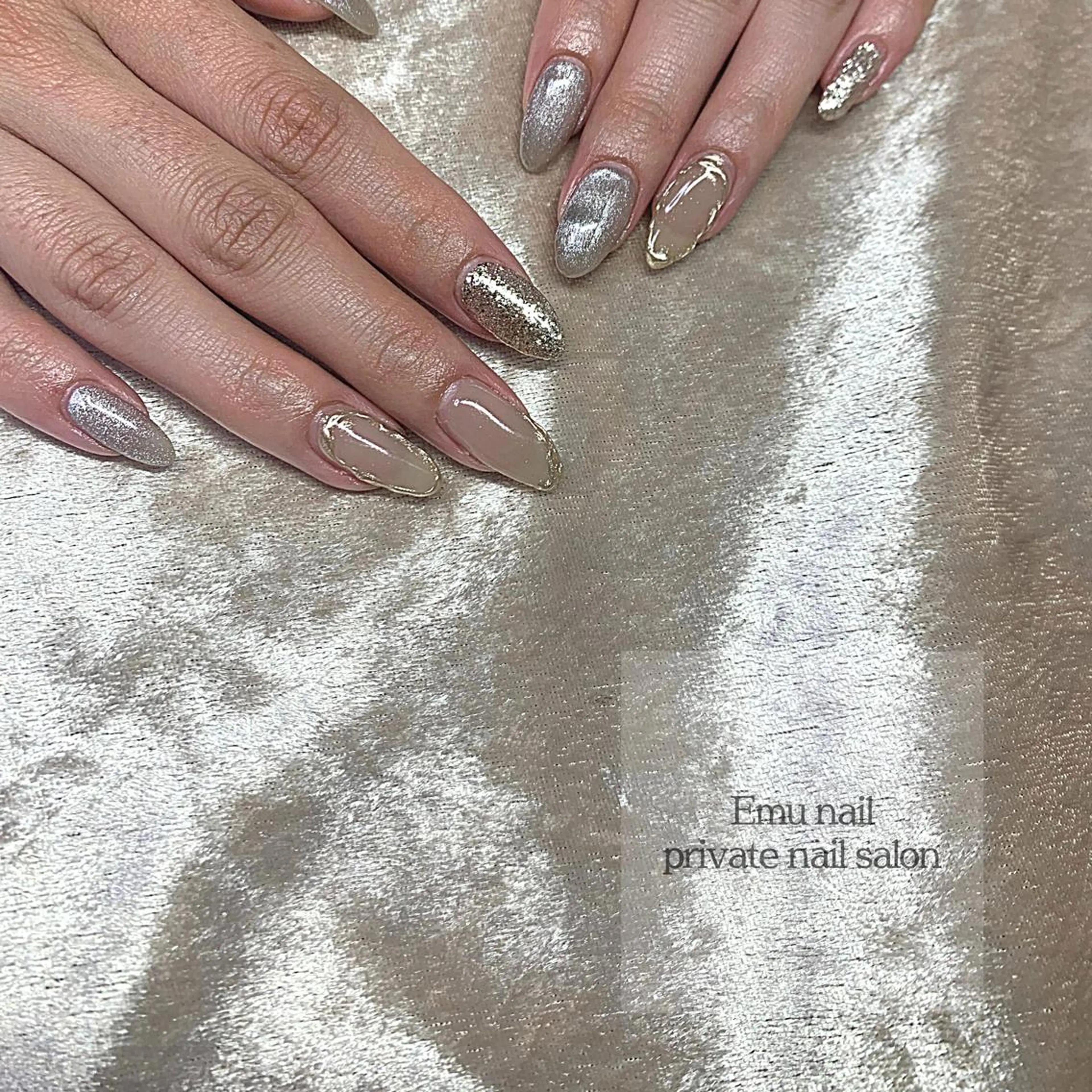 ネイル マグネットネイル emu nailのネイルデザイン