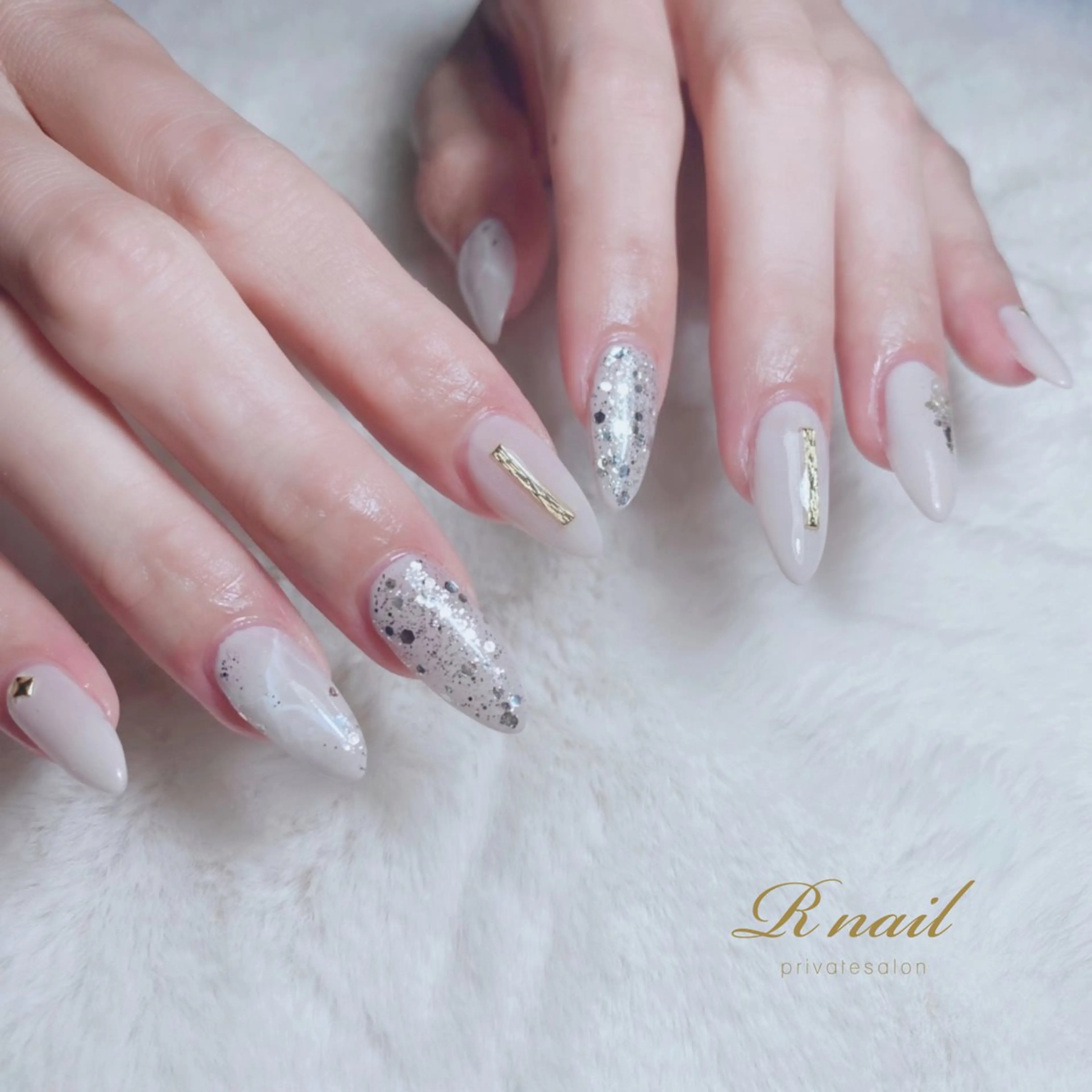 ネイル 長さ出し R nailのネイルデザイン