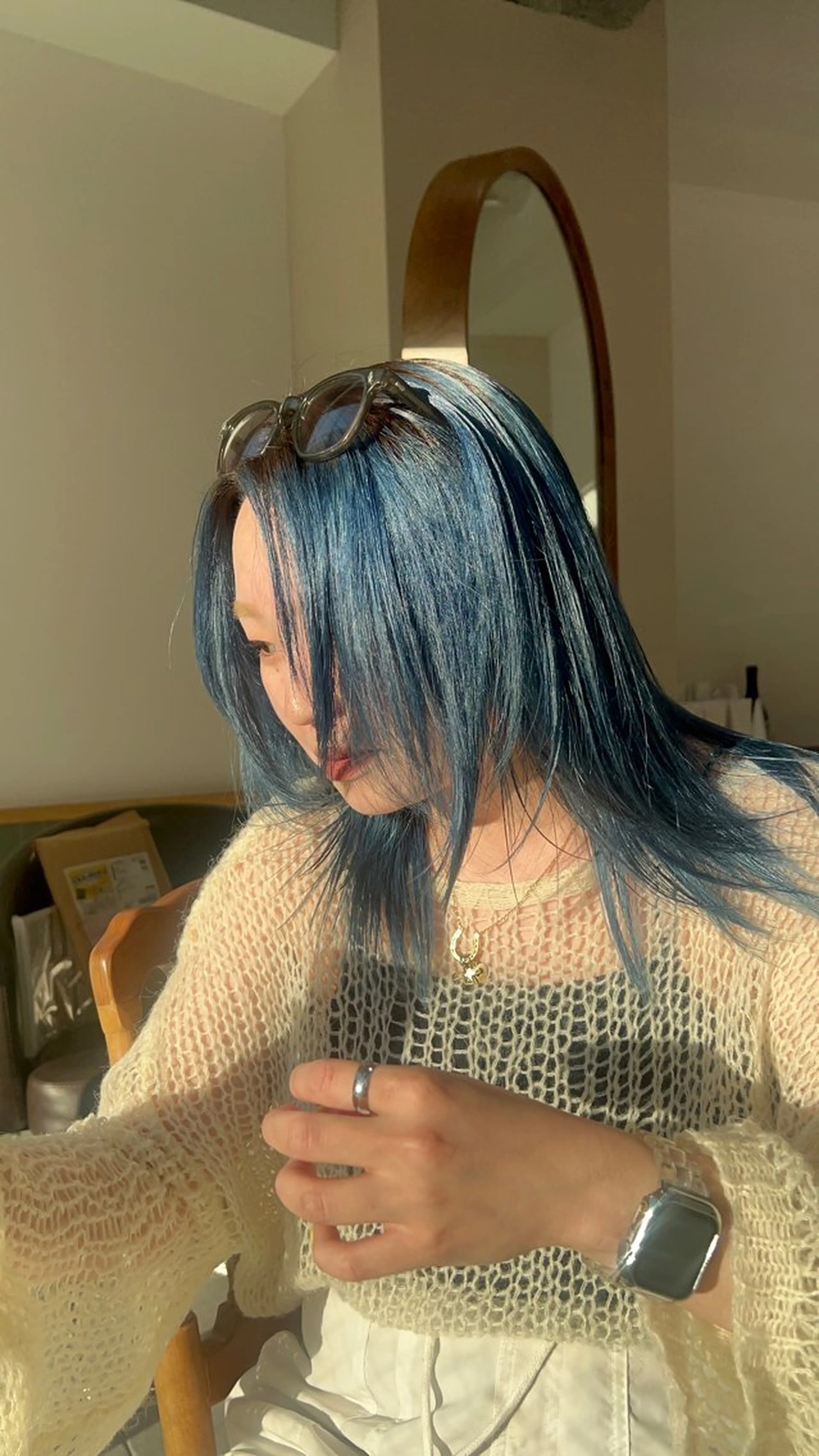 ロング カラー カット ヘアカラー トリートメント レイヤー/透明感 カラー🌿KANTAのヘアスタイル