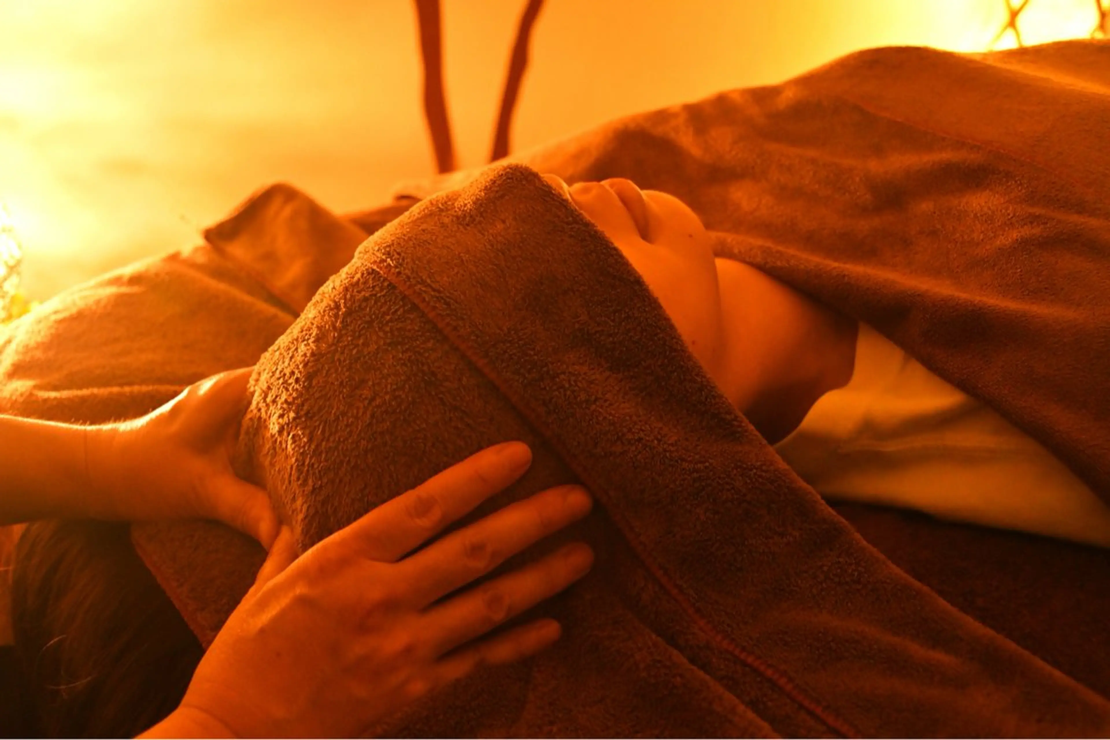 ドライヘッドマッサージ20分の写真